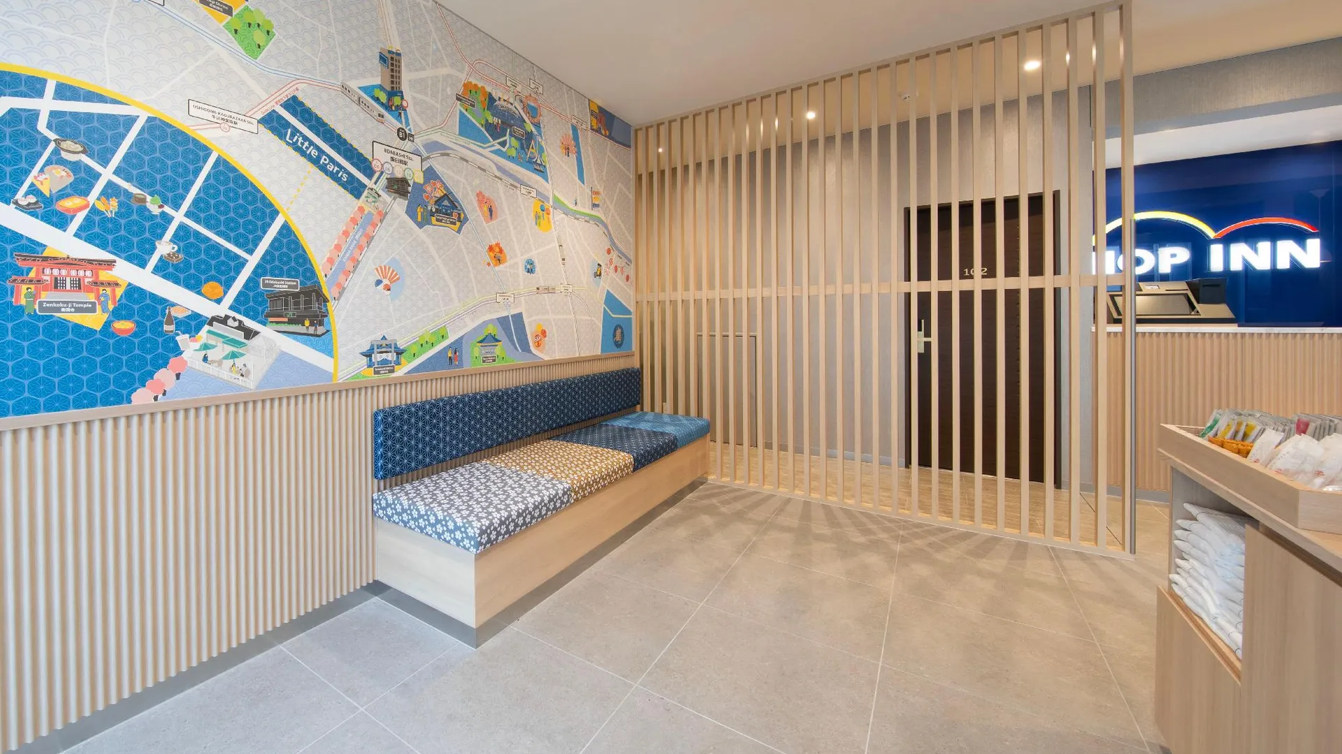 도쿄 / 동경 홉 인 도쿄 이이다바시 3성급 호텔 레스토랑