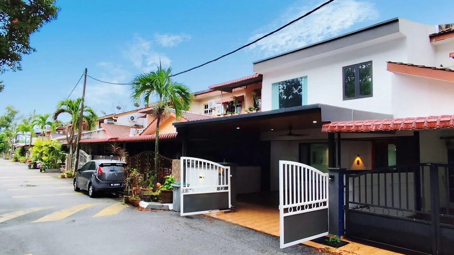 포트 딕슨 타만 투아 바투의 프라이빗 하우스 (m², 침실 3개, 프라이빗 욕실 2개) 2성급 싱글룸 외관