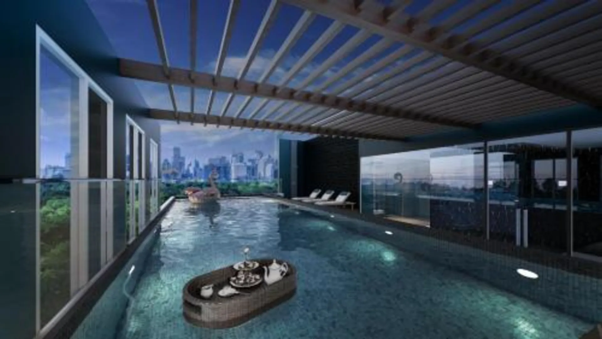 방콕 아르니 스카이 호텔 4성급 호텔 외관