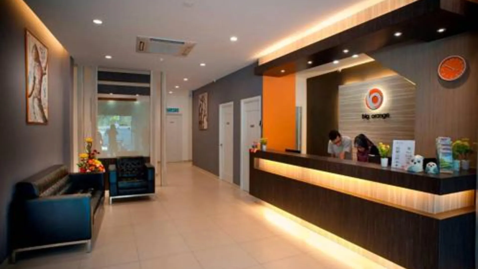 숭가이 페타니 빅 오렌지 호텔 숭가이 페타니 2성급 호텔 전망