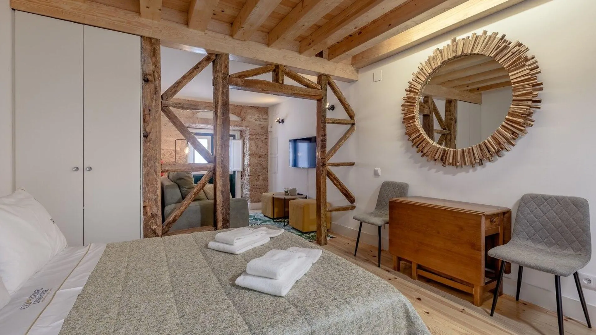 리스본 시아두의 스튜디오 아파트먼트 (20m², 프라이빗 욕실 1개) 3성급 싱글룸 스위트룸