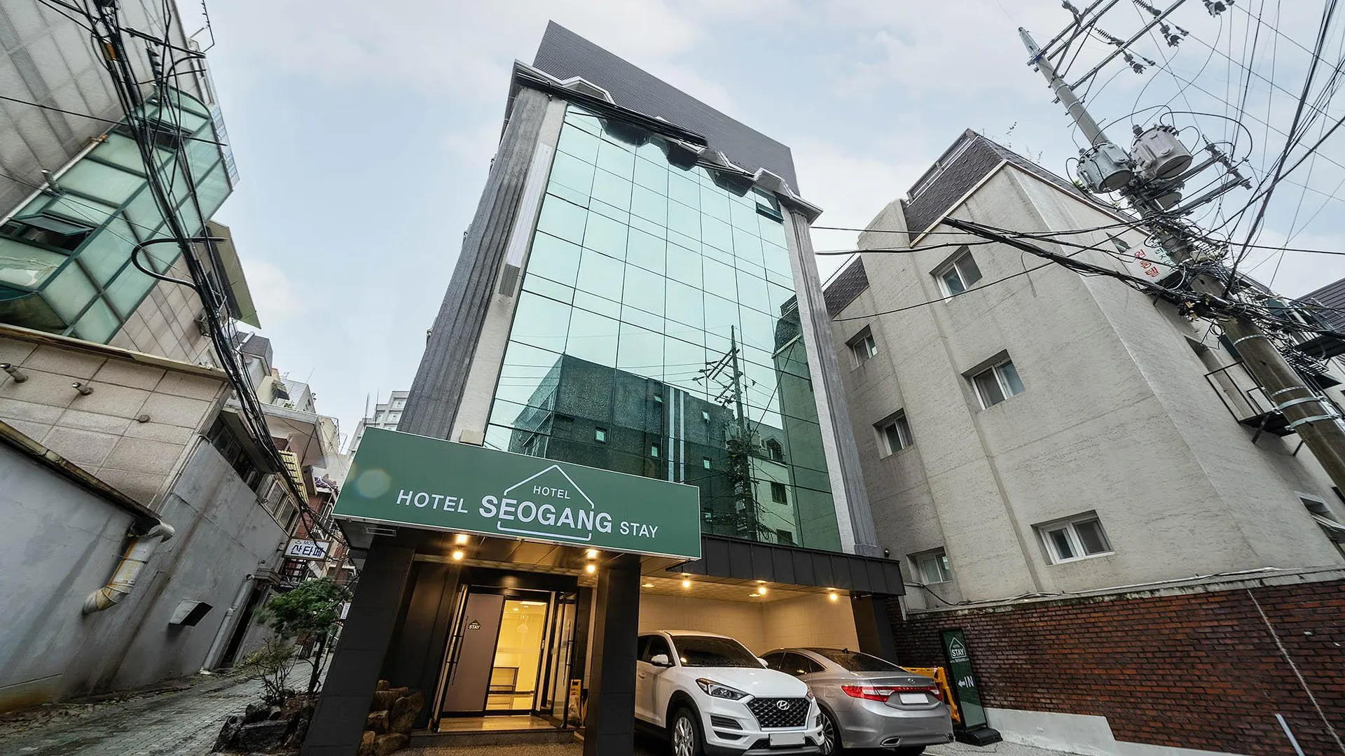 서울 신촌 호텔 서강스테이 2성급 호텔 전망