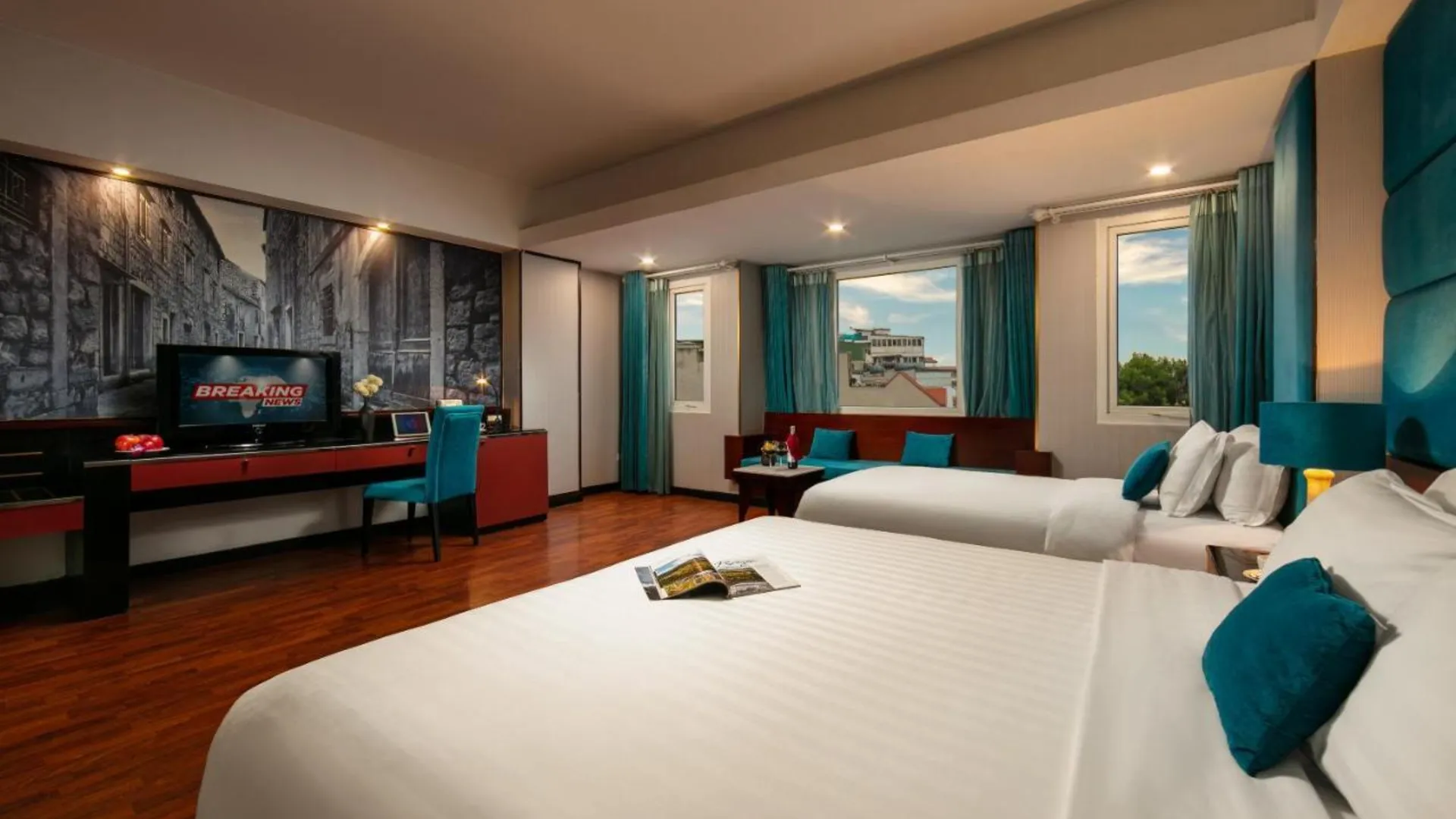 하노이 자 코스모 호텔 앤 스파 3성급 호텔 전망