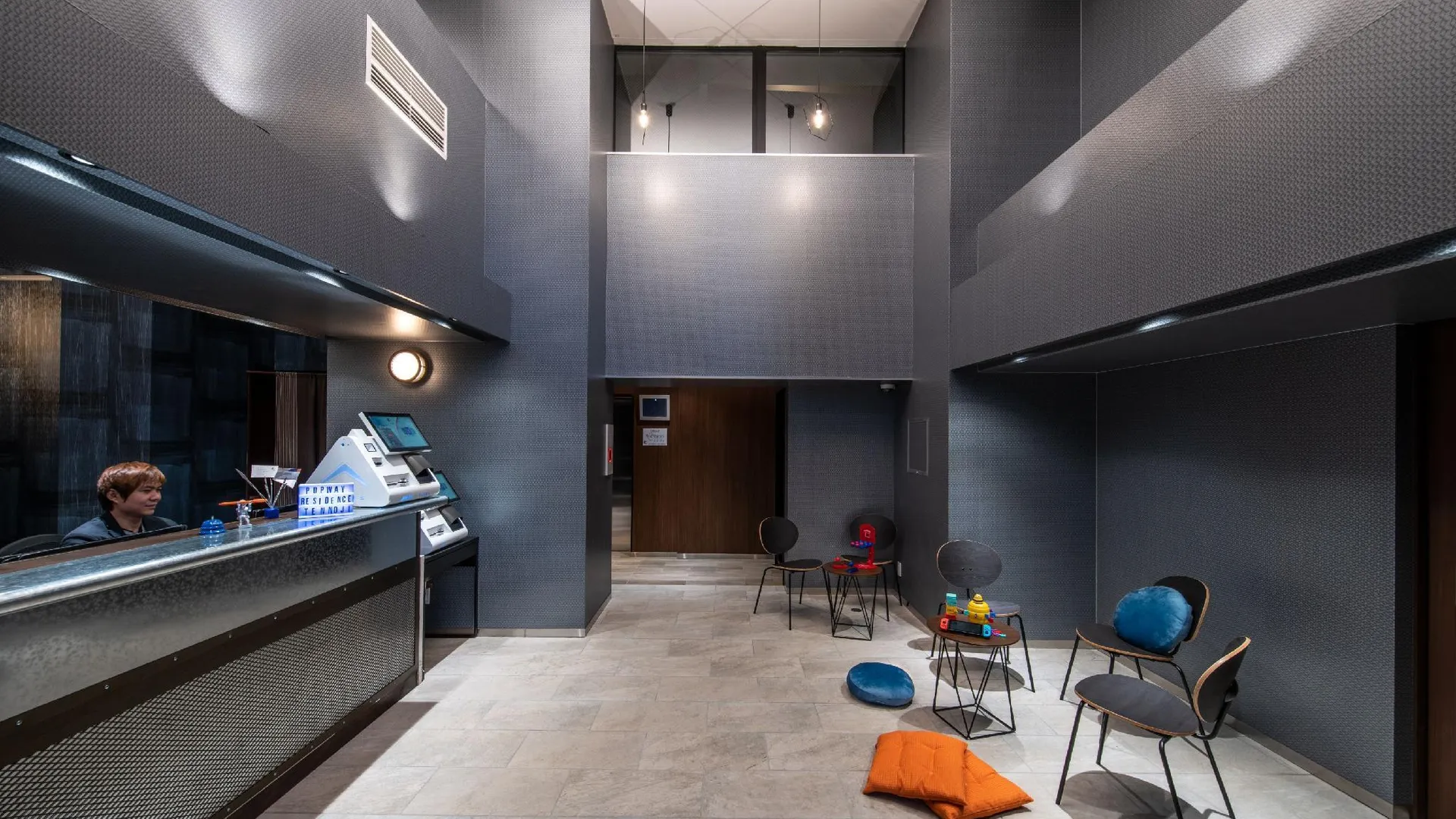 오사카 팝웨이 레지던스 텐노지 4성급 호텔 로비