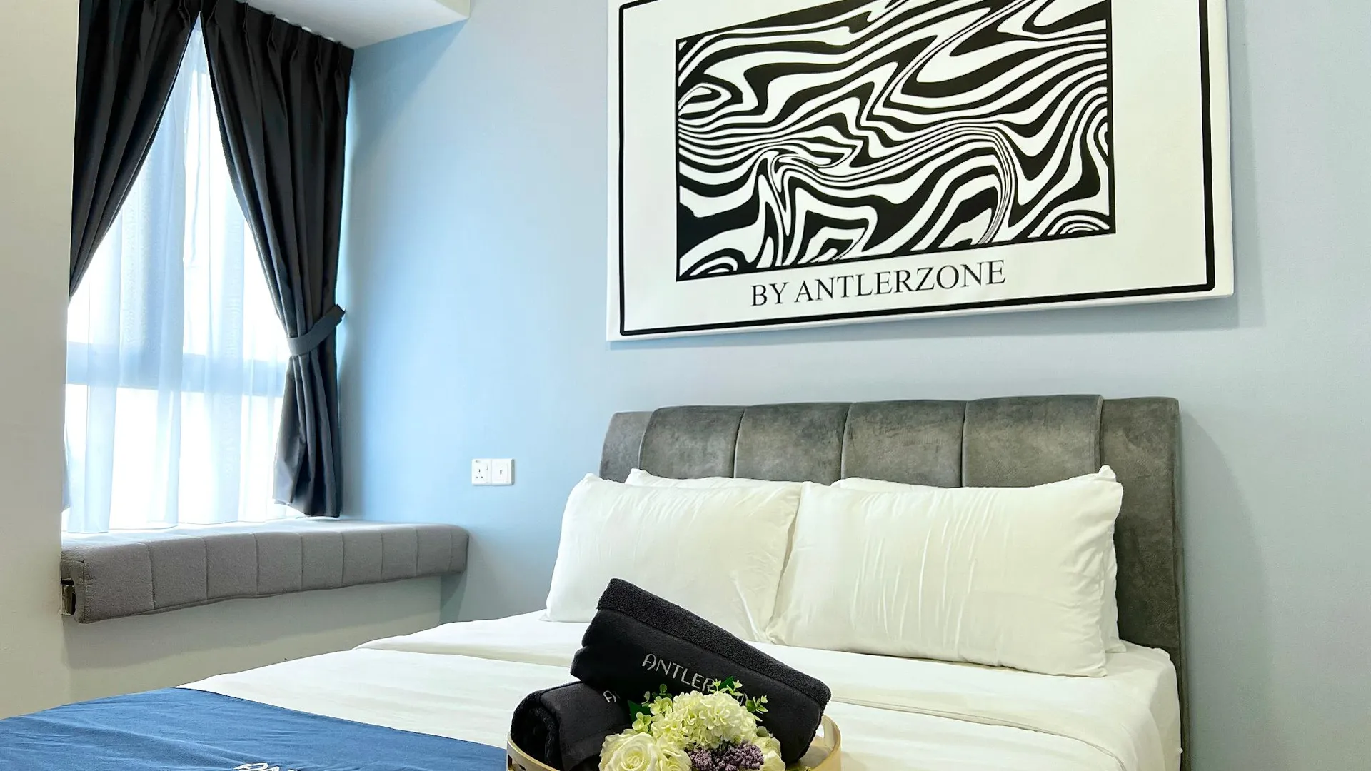 조호바루 / 조호르바루 당가베이의 아파트먼트 (100m², 침실 1개, 프라이빗 욕실 1개) 3성급 싱글룸 전망