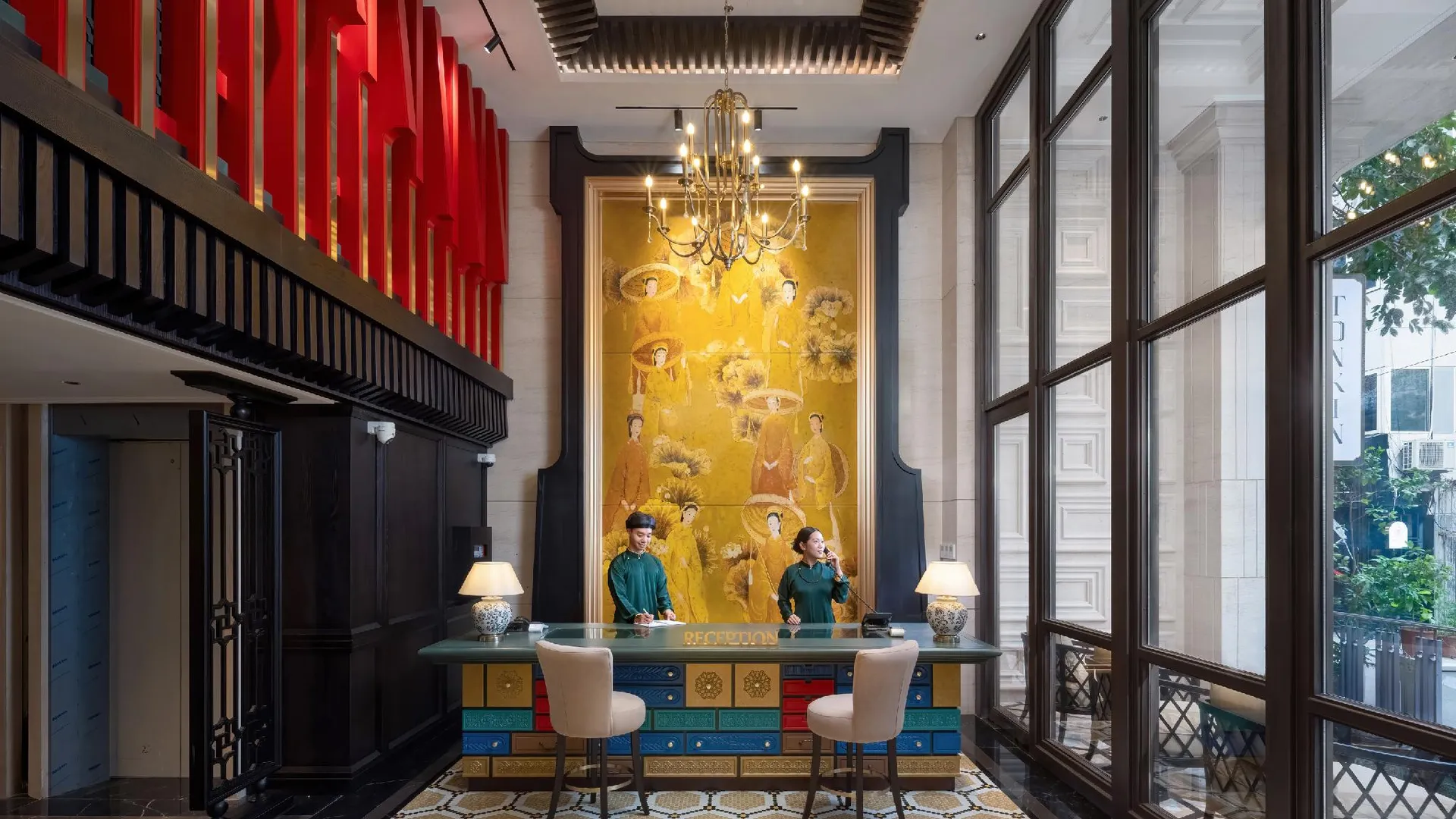 하노이 통킨 럭셔리 부티크 호텔 앤 스파 5성급 호텔 객실