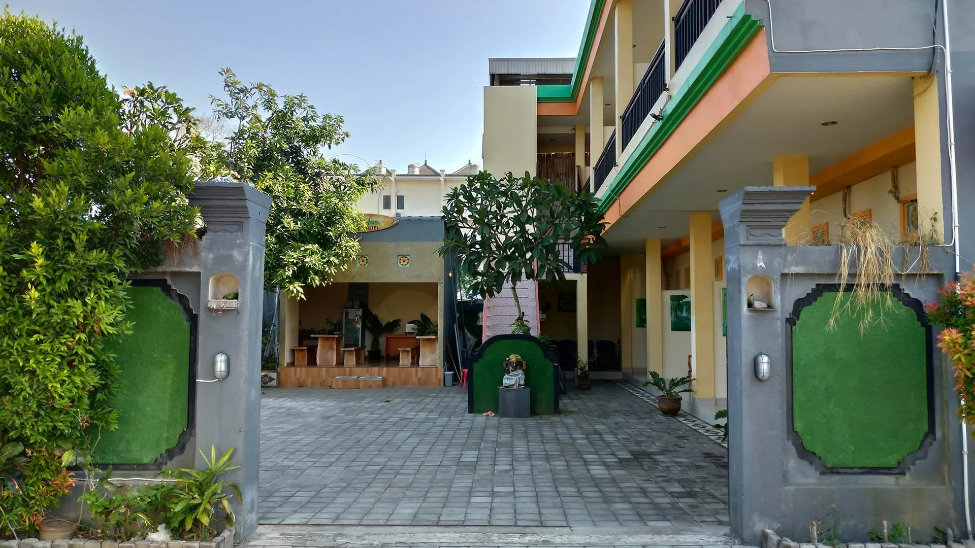 발리 베지 아유 홈스테이 5성급 게스트하우스 객실