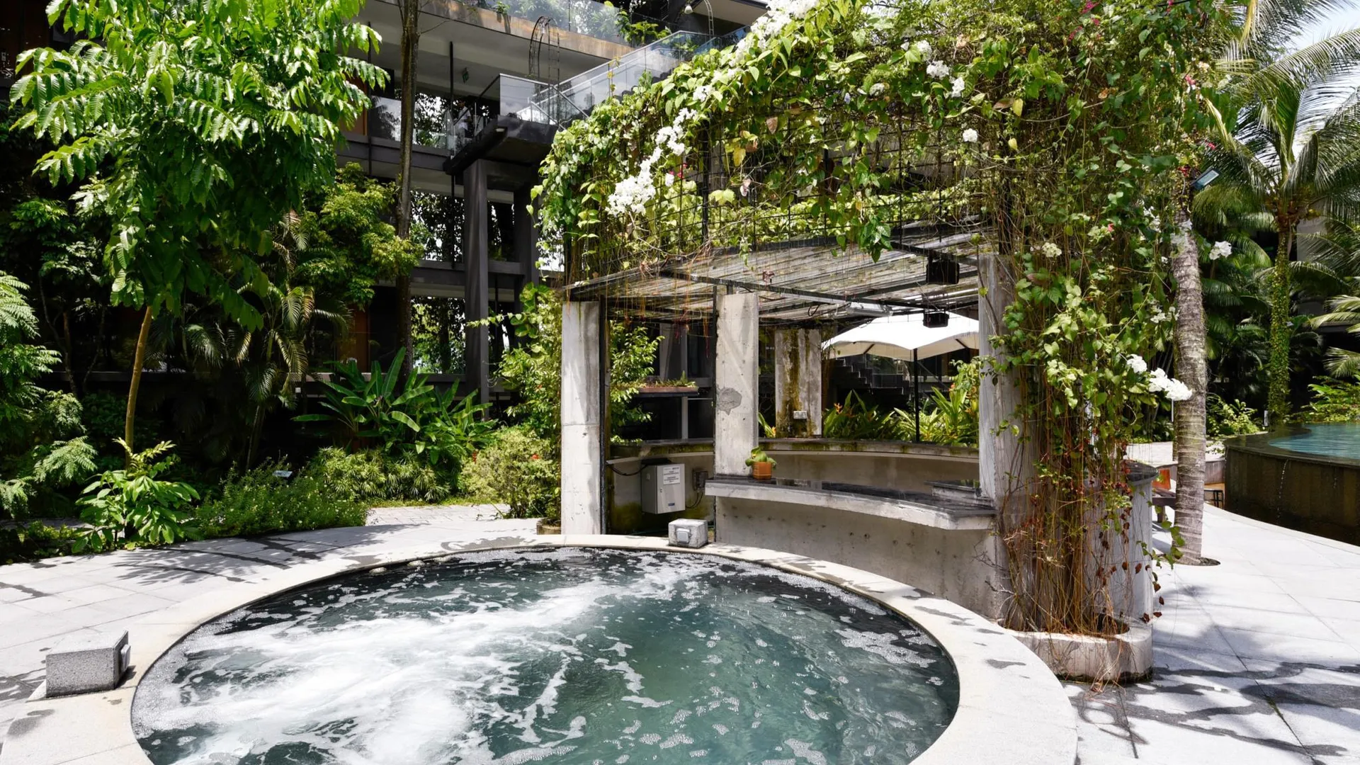 싱가포르 실로소 비치 리조트 센토사 4성급 호텔 외관