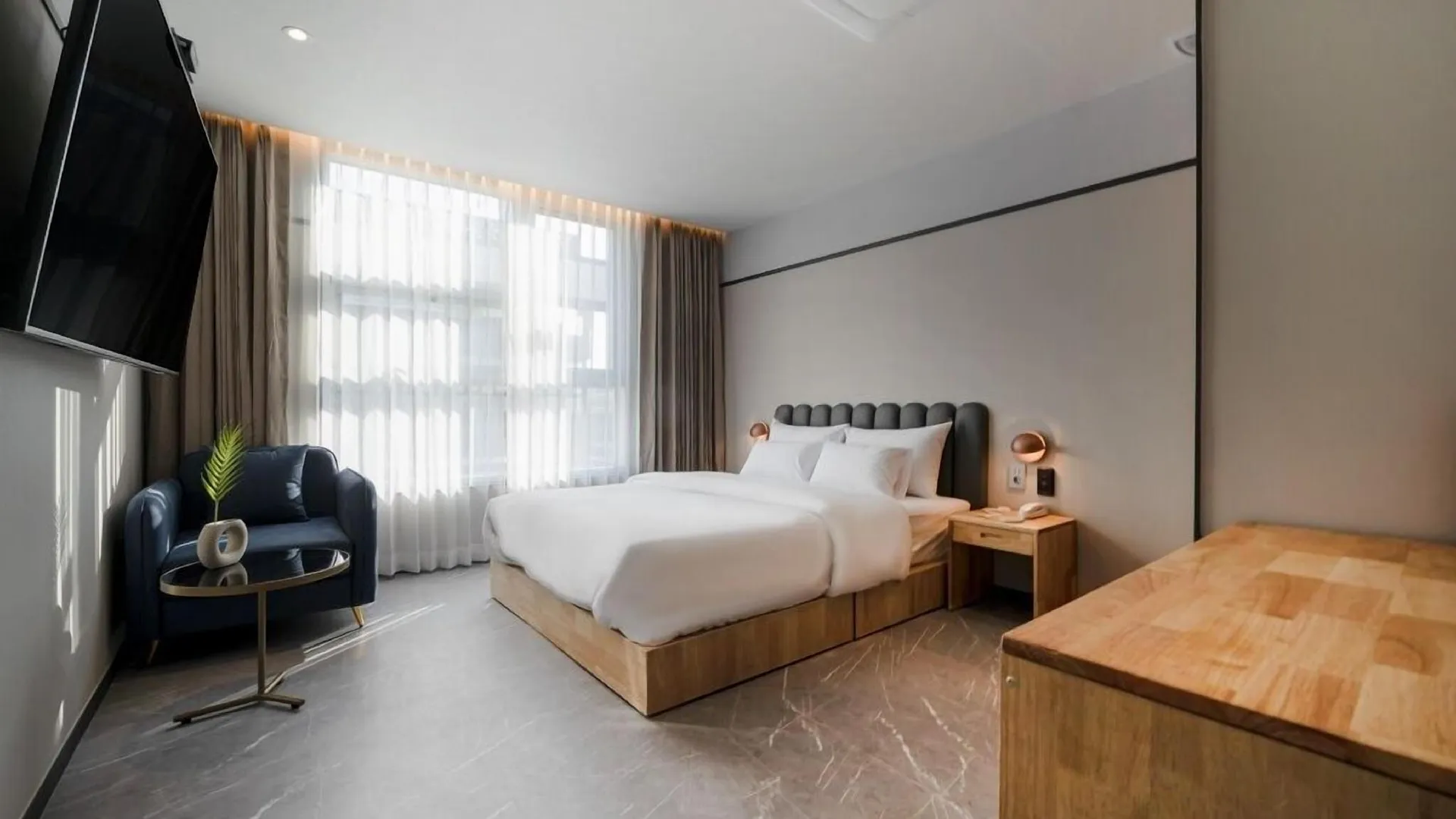 시흥 넘버25 호텔 거북섬점 3성급 호텔 로비