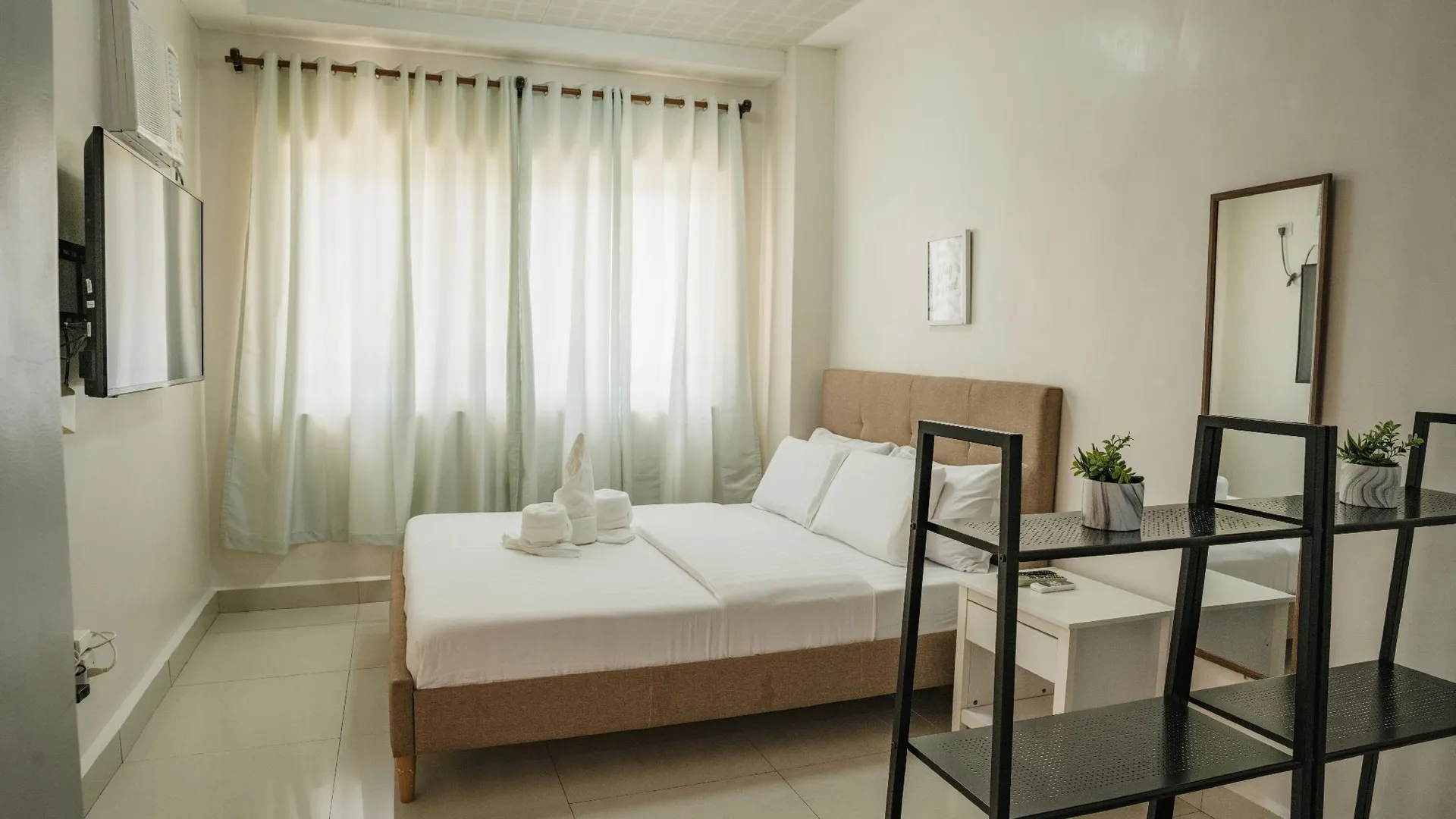 세부 세부 시티의 스튜디오 아파트먼트 (40m², 프라이빗 욕실 1개) 3성급 싱글룸 전망