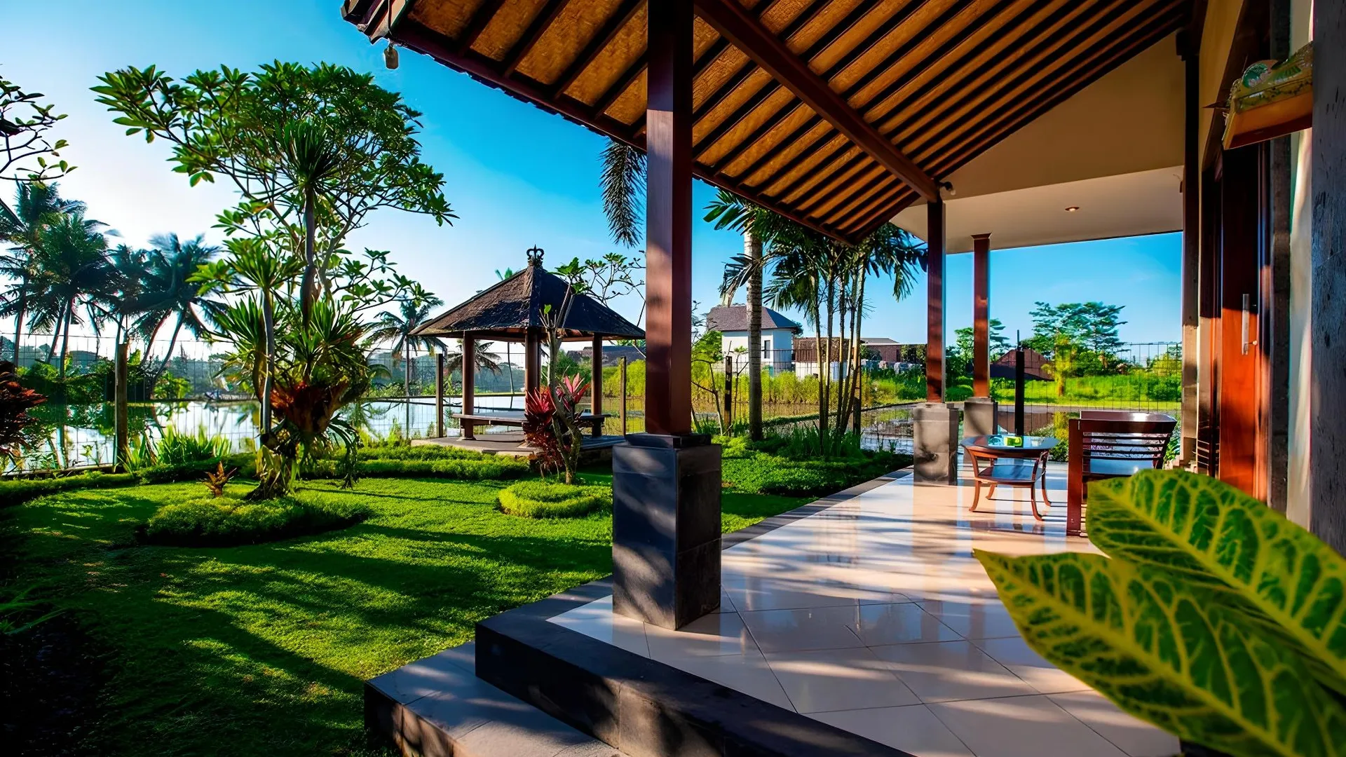 발리 빌라 만디 리조트 앤 스파 4성급 호텔 전망