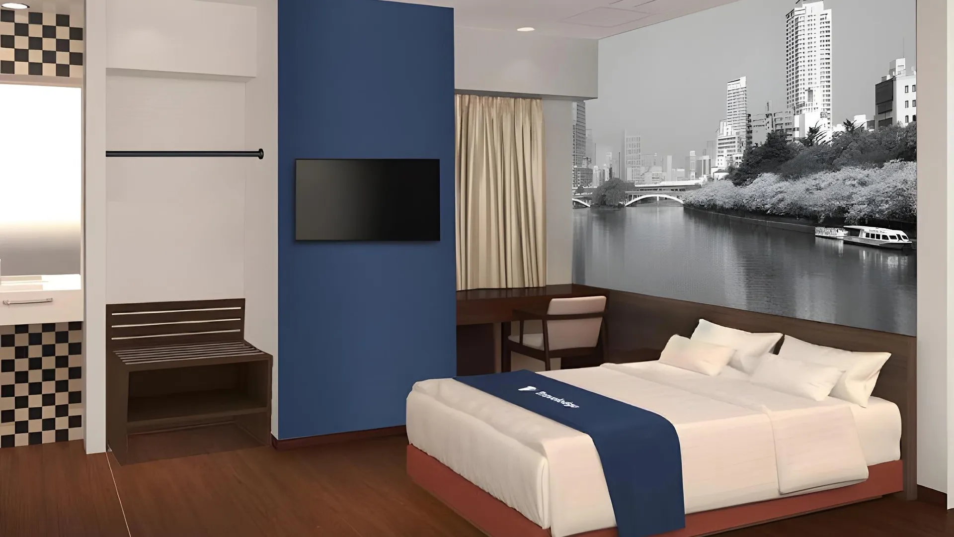 오사카 트래블로지 혼마치 오사카 3성급 호텔 스위트룸