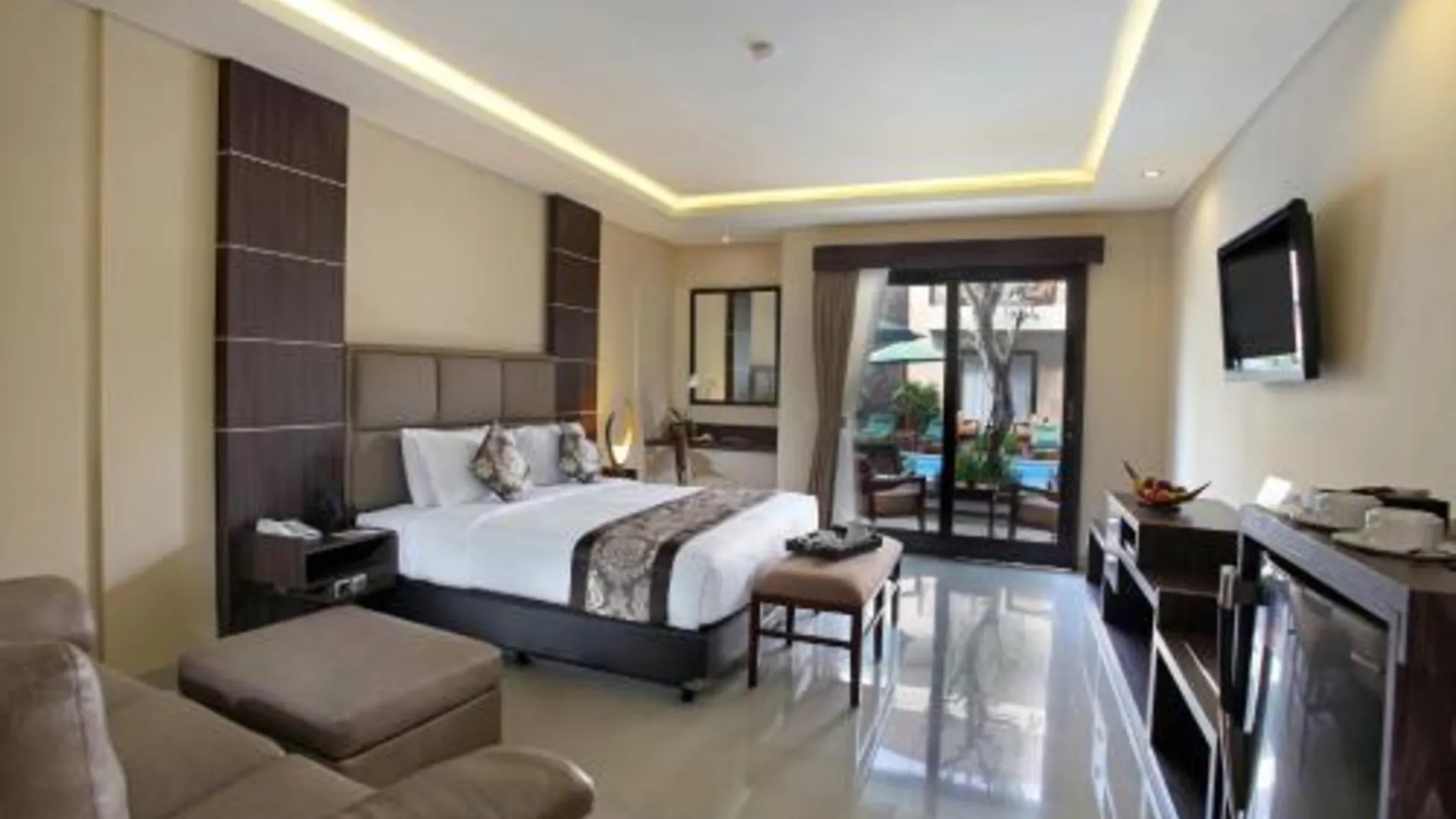 발리 d'펜조르 세미냑 4성급 호텔 스위트룸