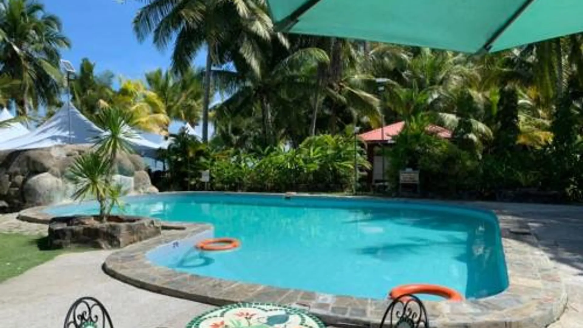 코타키나발루 씨사이드 트래블러스 인 3성급 호텔 로비