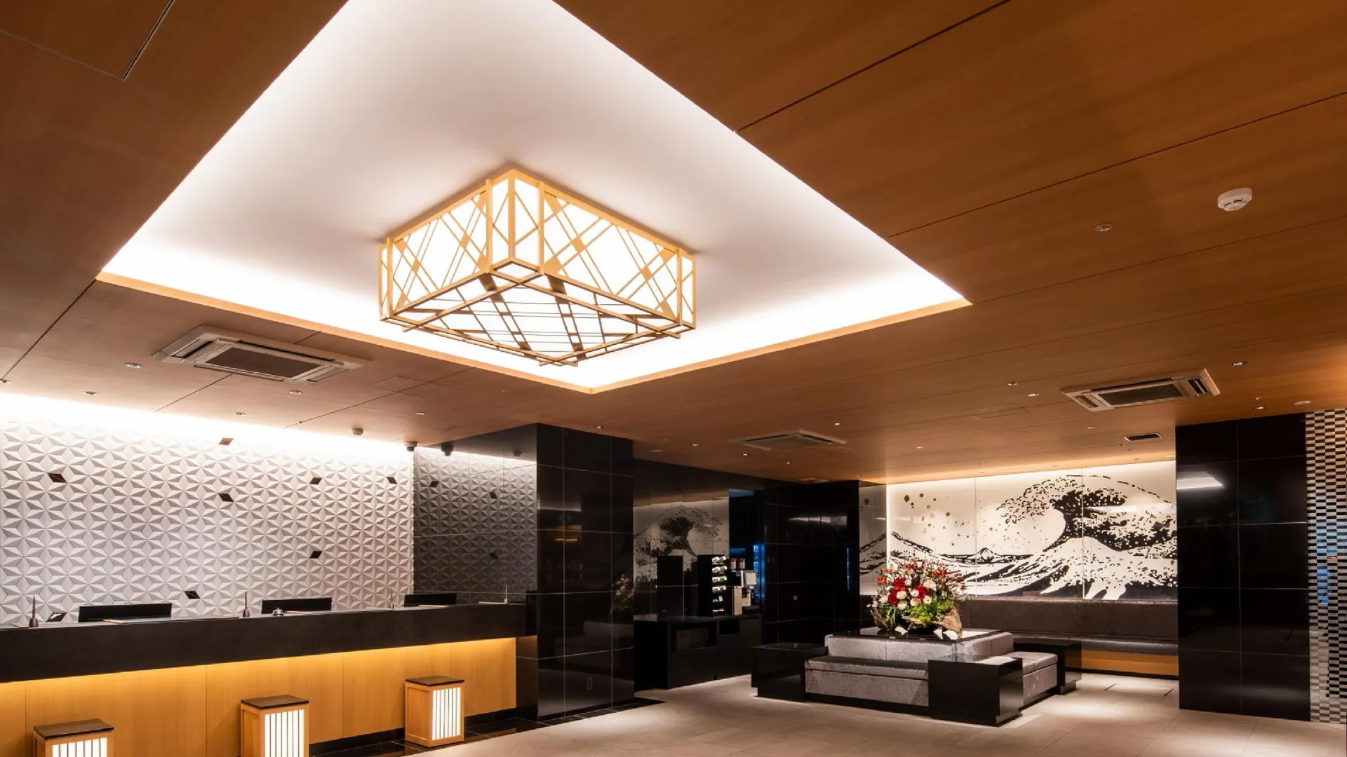 오사카 아파호텔 신오사카 에키마에 타워 3성급 호텔 로비