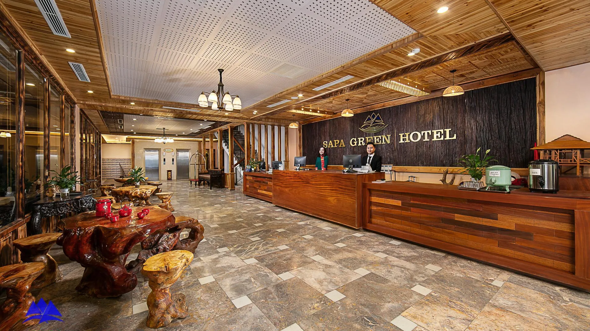 사파 사파 그린 호텔 4성급 호텔 외관