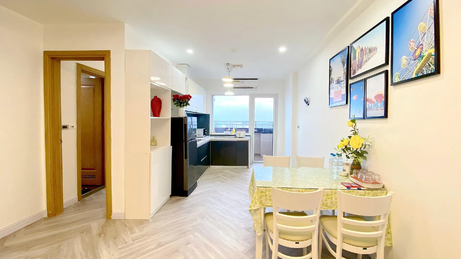 다낭 푸옥미의 아파트먼트 (70m², 침실 2개, 프라이빗 욕실 2개) 5성급 싱글룸 부대시설