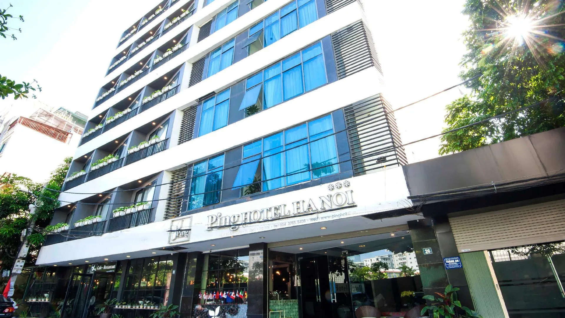 하노이 하노이 핑 럭셔리 호텔 3성급 호텔 객실