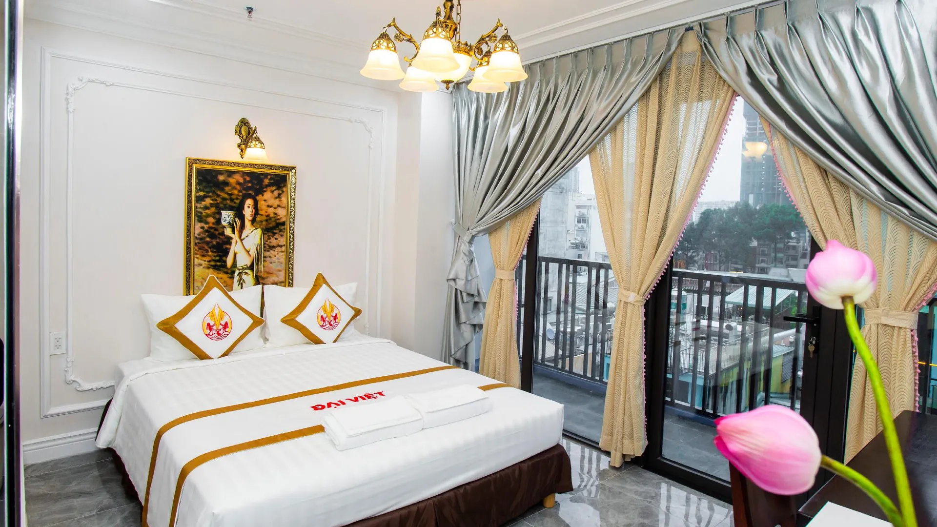 호치민 더 라이스 호텔 지오 비엔 룽 누이 180-190 부이 비엔 3성급 호텔 스위트룸