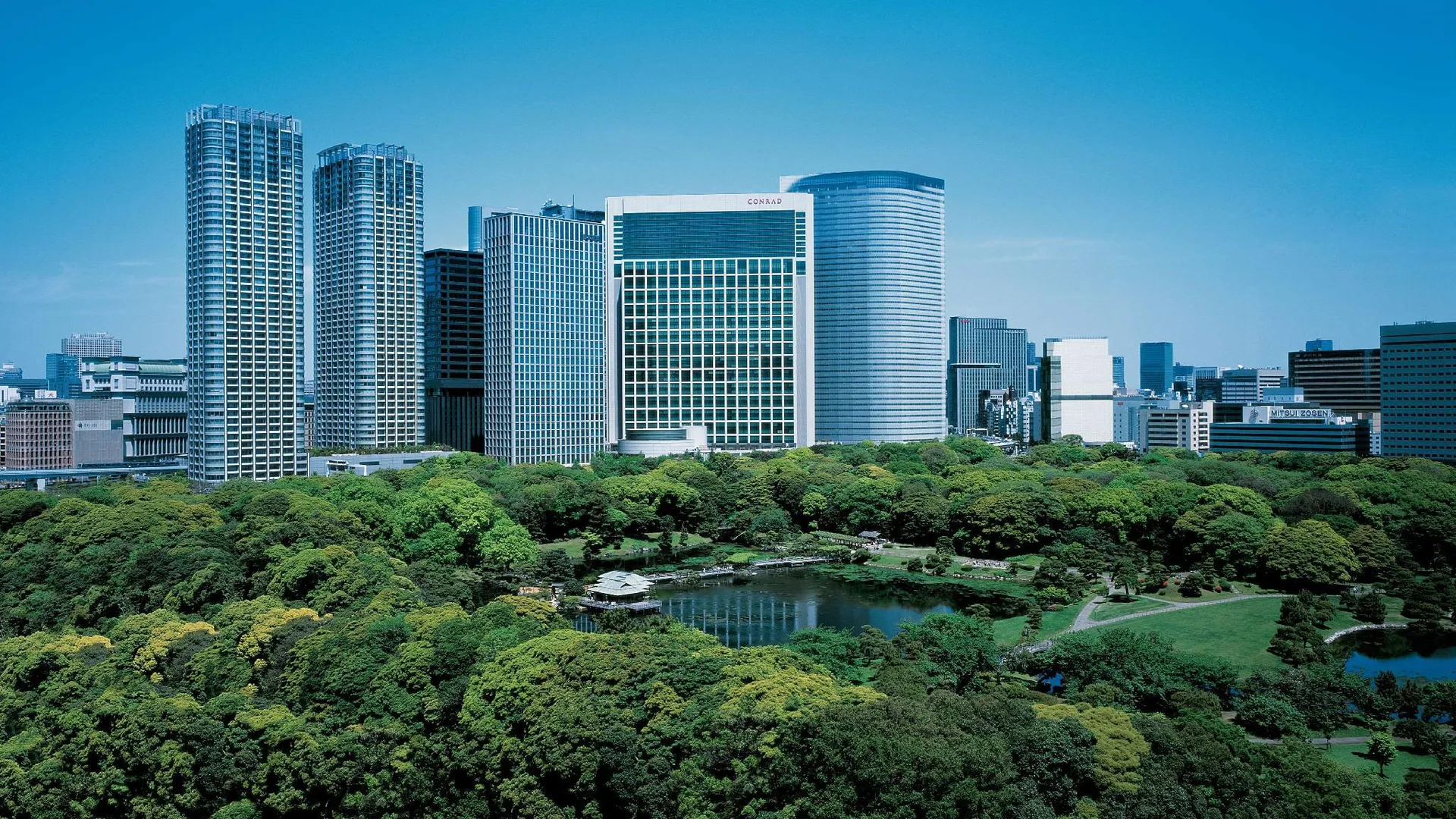 도쿄 / 동경 콘래드 도쿄 5성급 호텔 객실