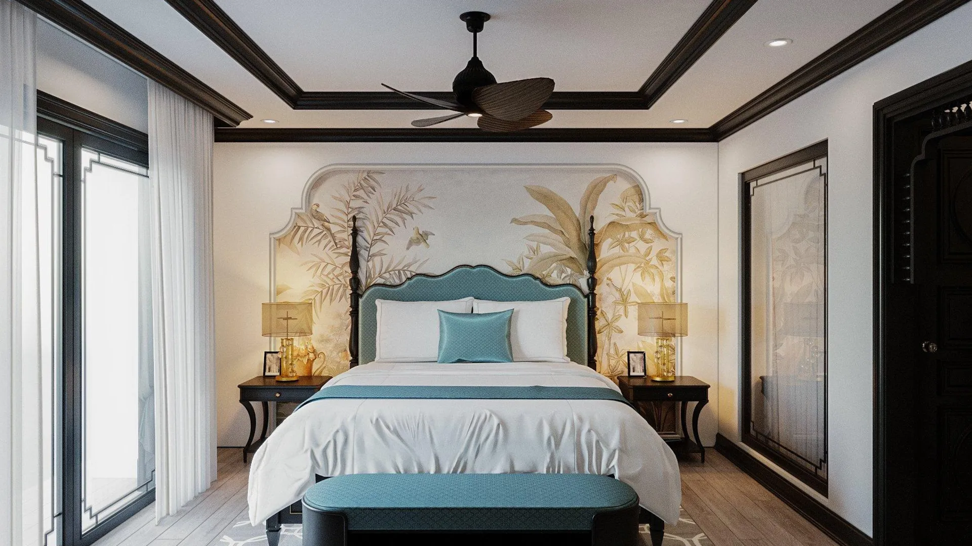 하노이 아쿠아리우스 프리미엄 호텔 4성급 호텔 스위트룸