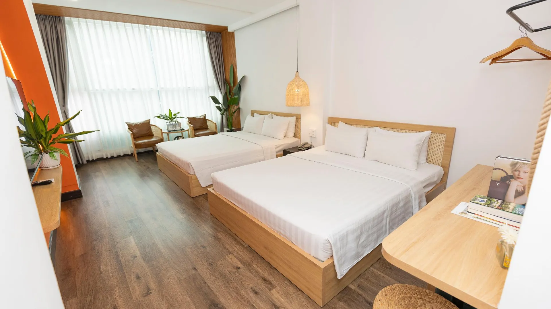 호치민 더 원 프리미엄 호텔 3성급 호텔 스위트룸