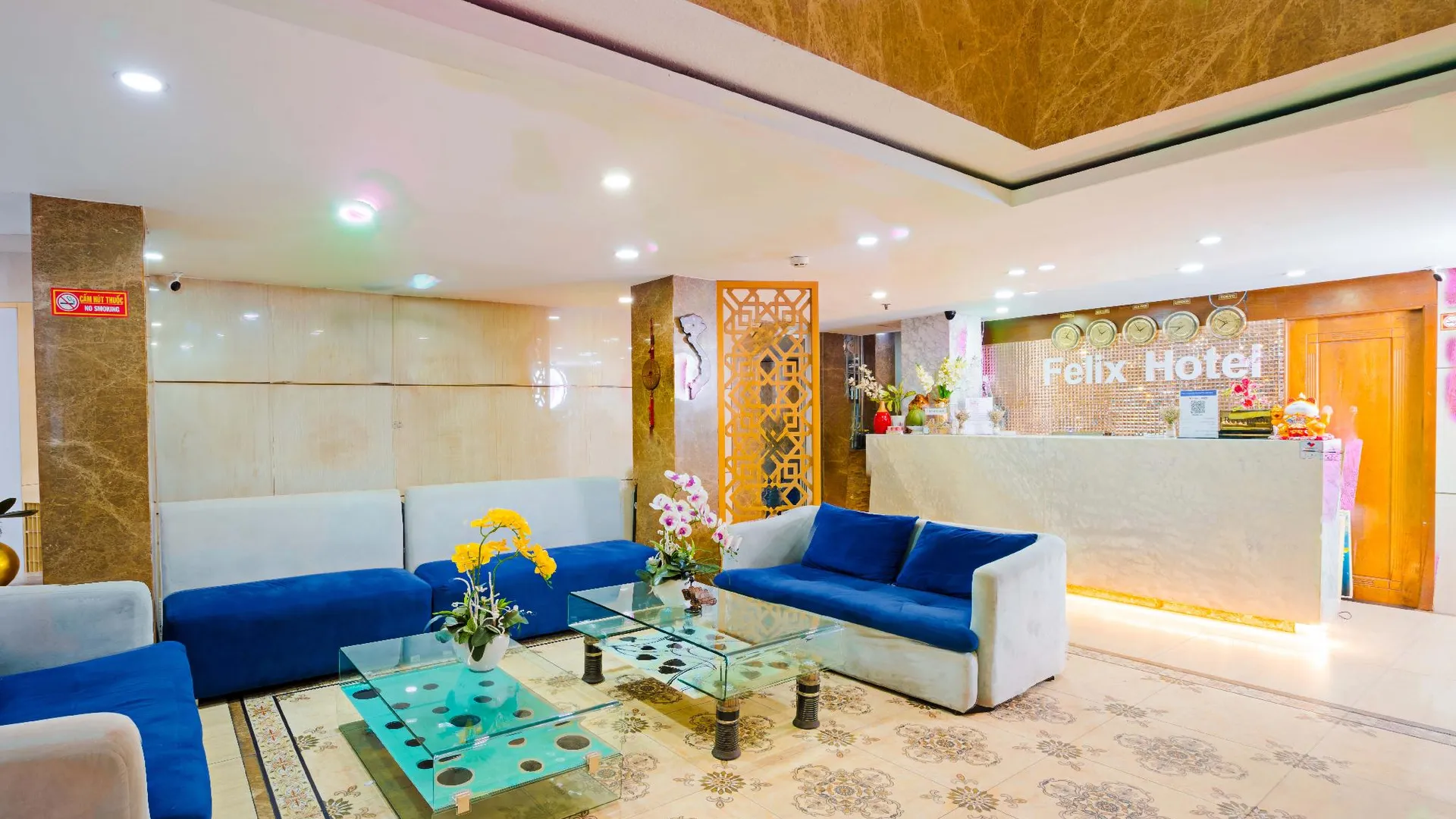 호치민 펠릭스 호텔 2성급 호텔 레스토랑