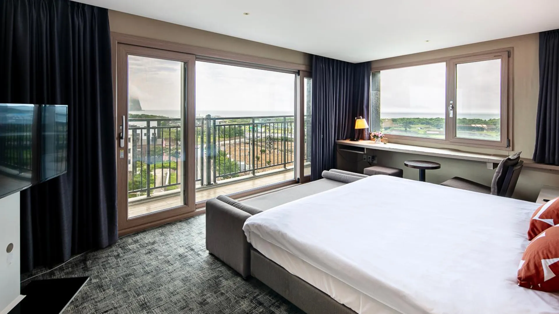 제주 더 베스트 제주 성산 4성급 호텔 전망