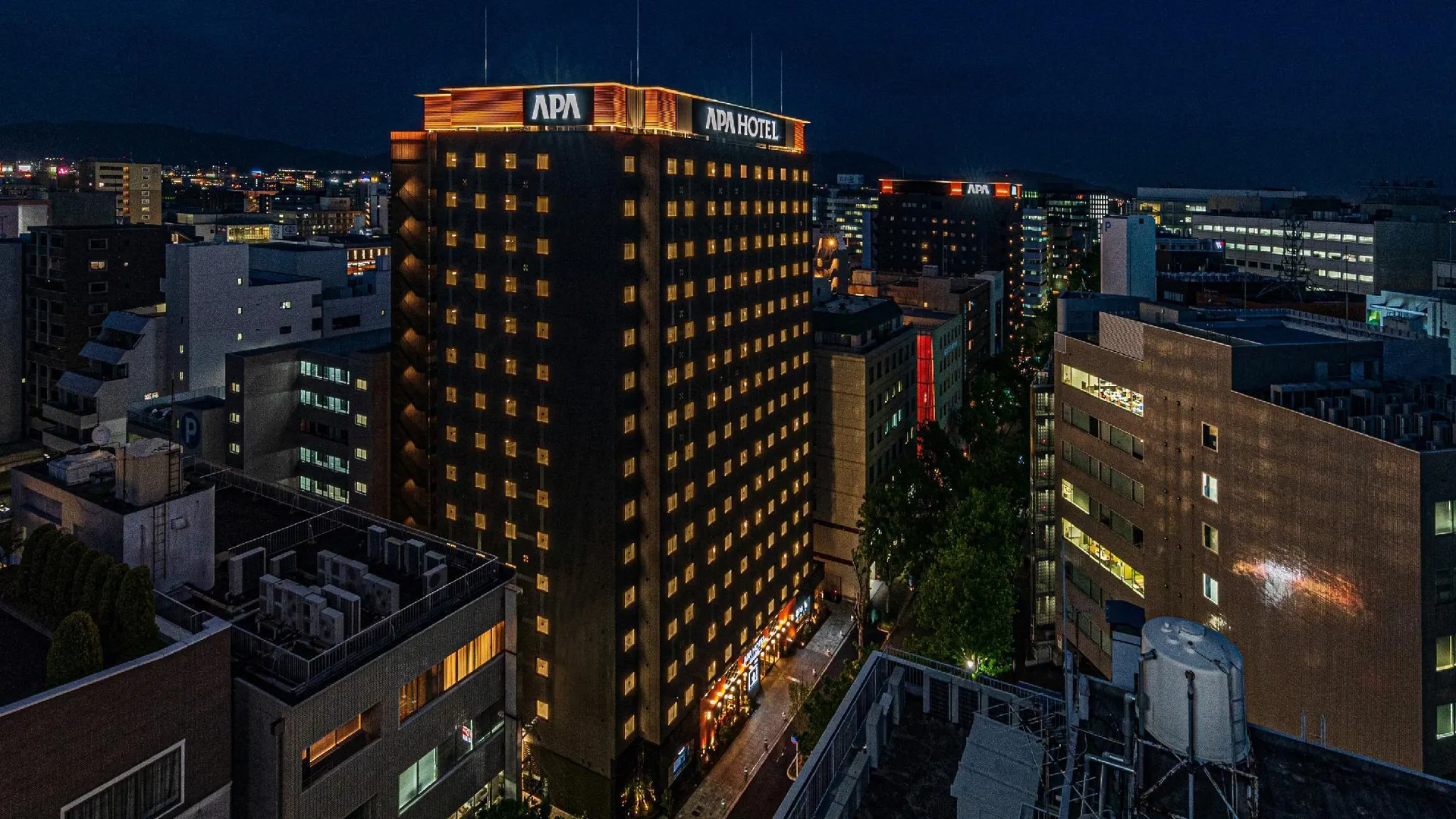 후쿠오카 APA Hotel Hakataeki Chikushiguchi 3성급 호텔 객실