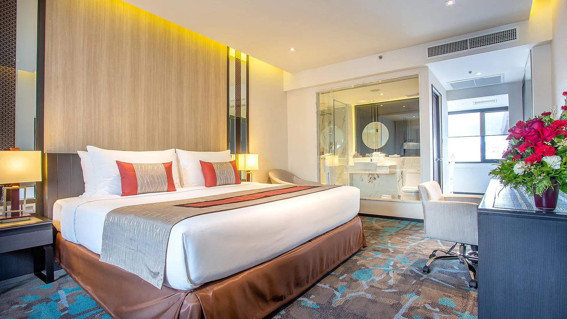 방콕 그레이스 호텔 방콕 3성급 호텔 전망