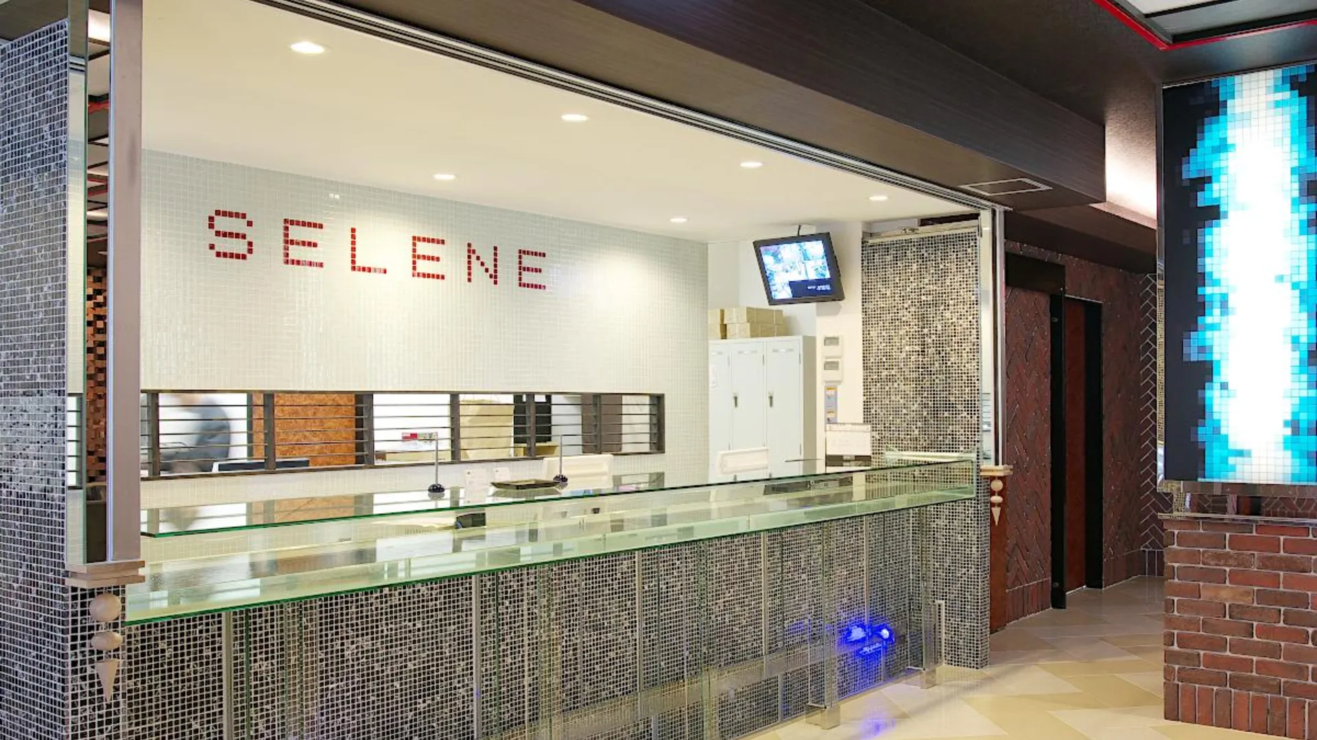 오사카 호텔 추오 셀레네 2성급 호텔 로비