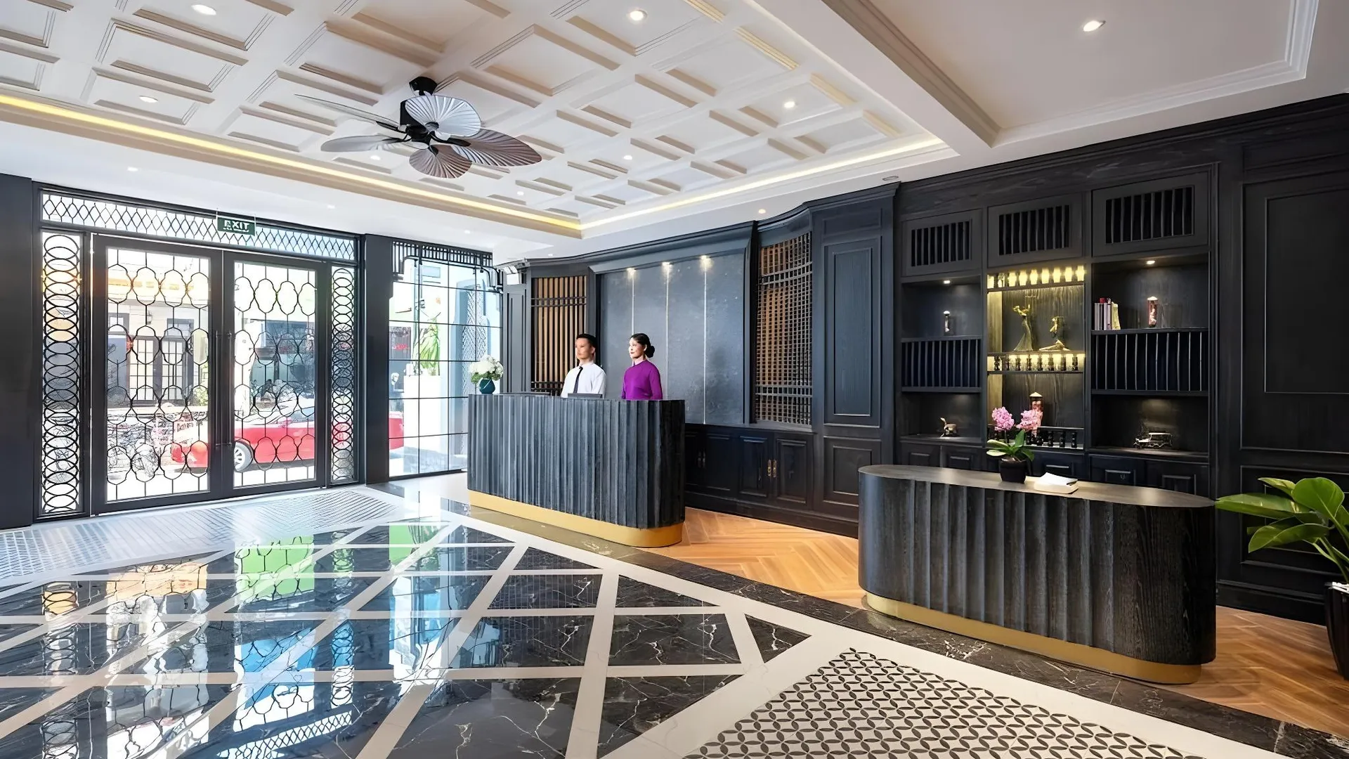 하노이 세레네 센트럴 호텔 4성급 호텔 로비