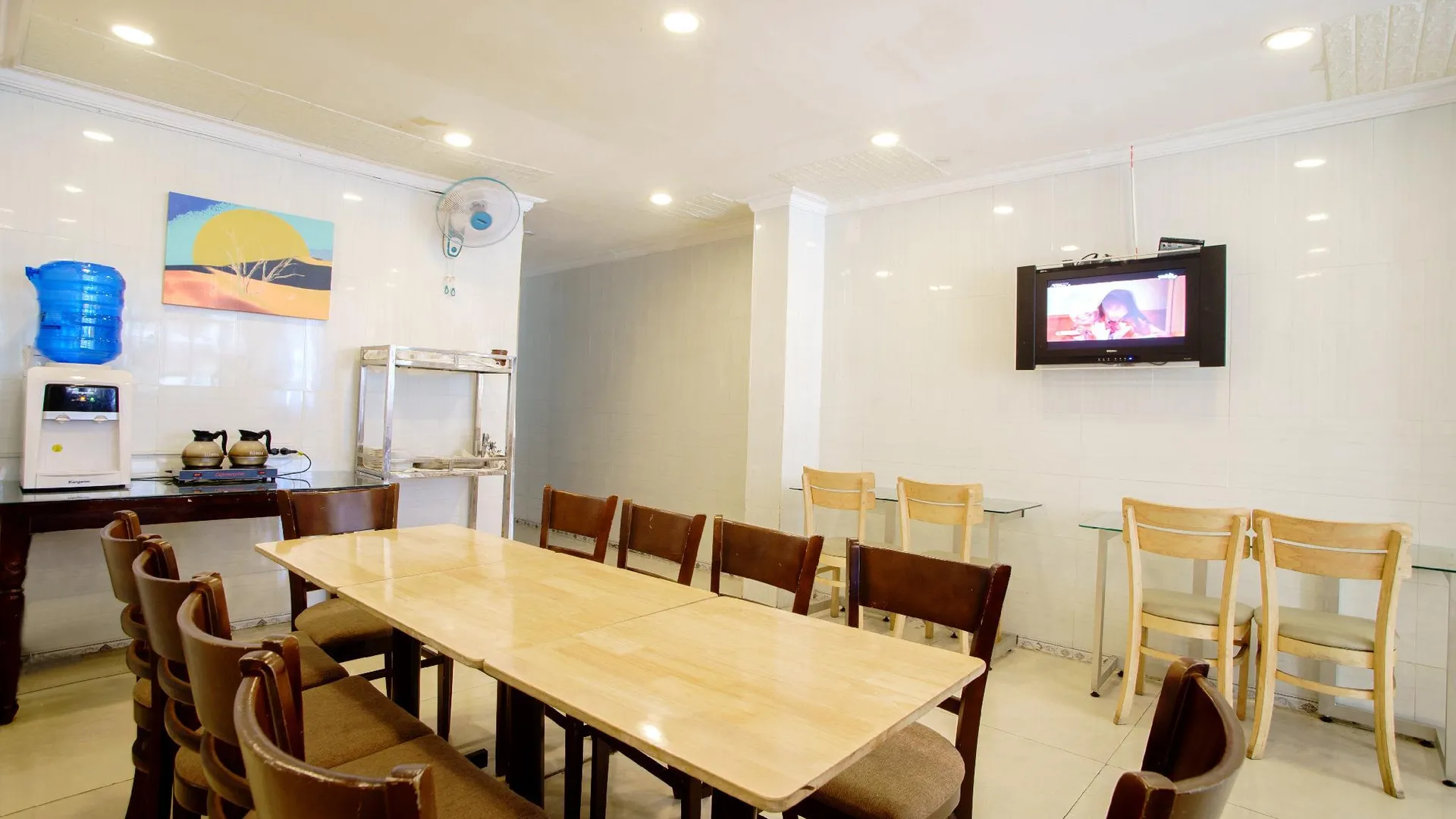 호치민 사이공 참 호텔 2성급 호텔 레스토랑