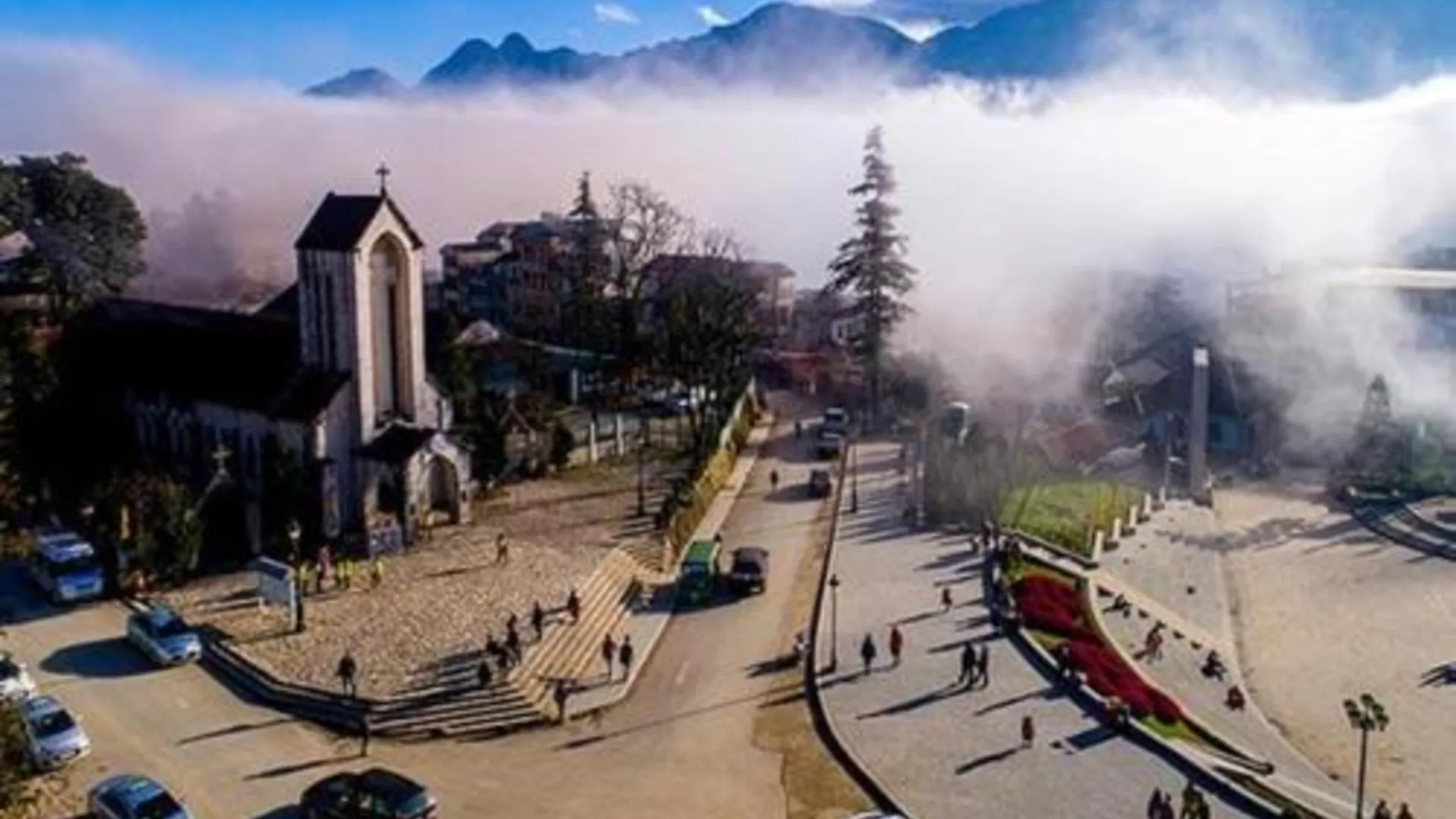 사파 Discovery Hotel 호텔 외관