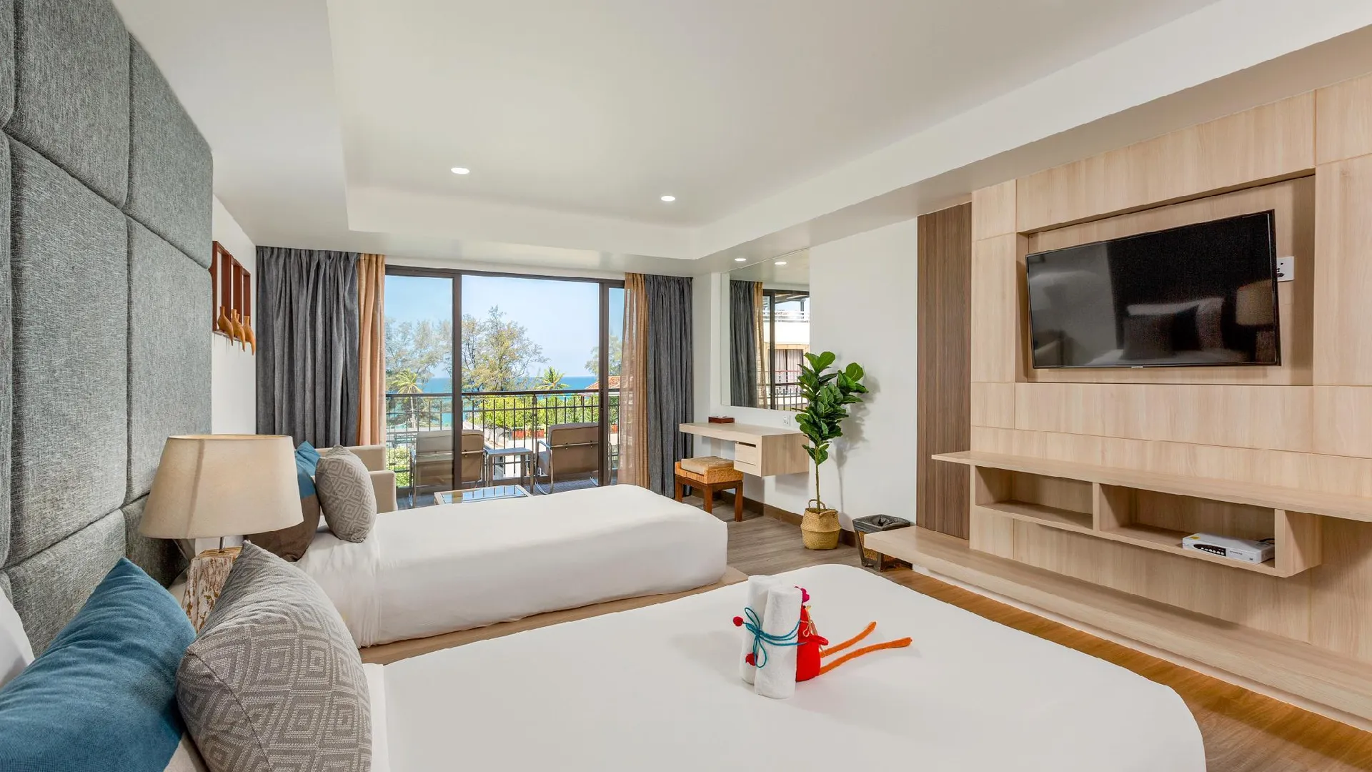 푸켓 반 라이마이 비치 리조트 앤 스파 4성급 호텔 전망