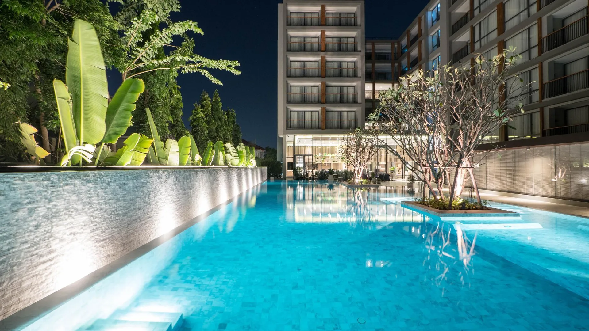 방콕 더 파크 나인 호텔 수완나품 5성급 호텔 로비