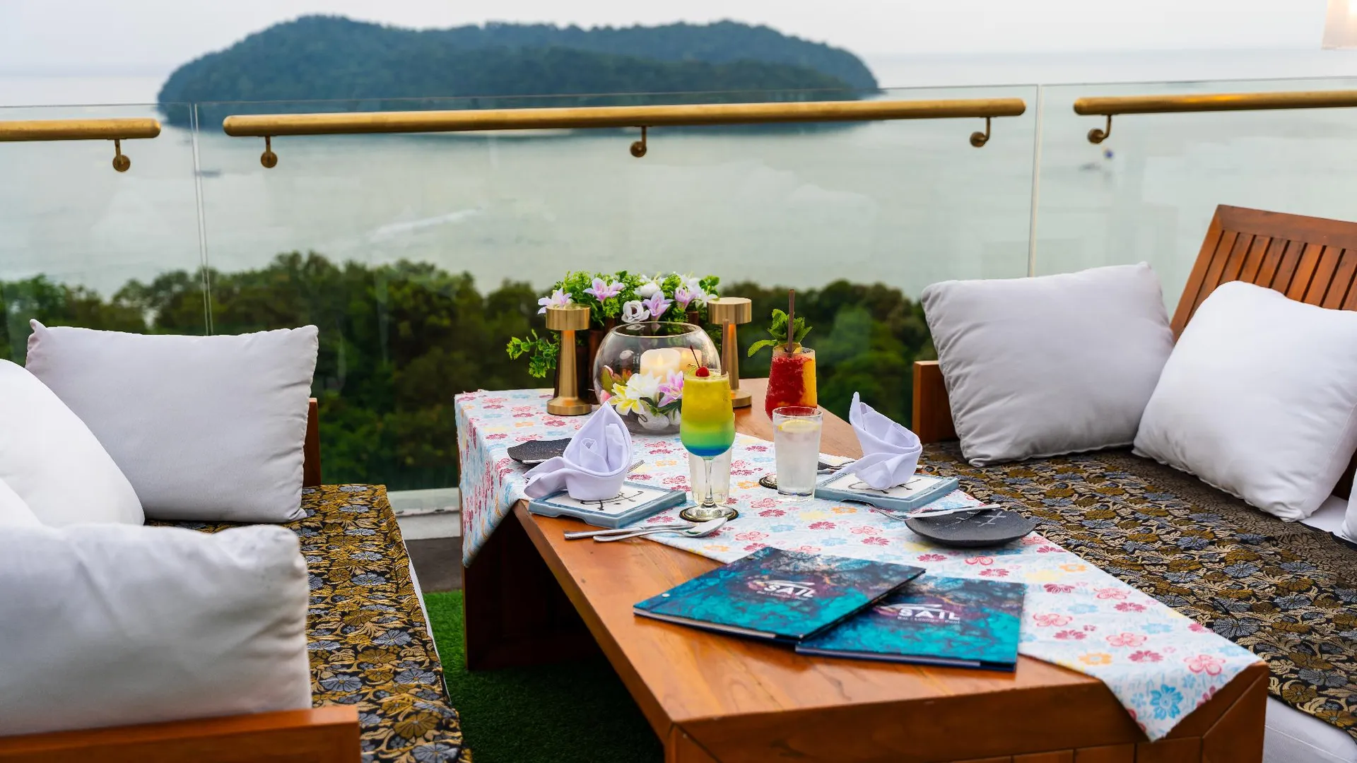 랑카위 더 리야즈 라반야 5성급 호텔 레스토랑