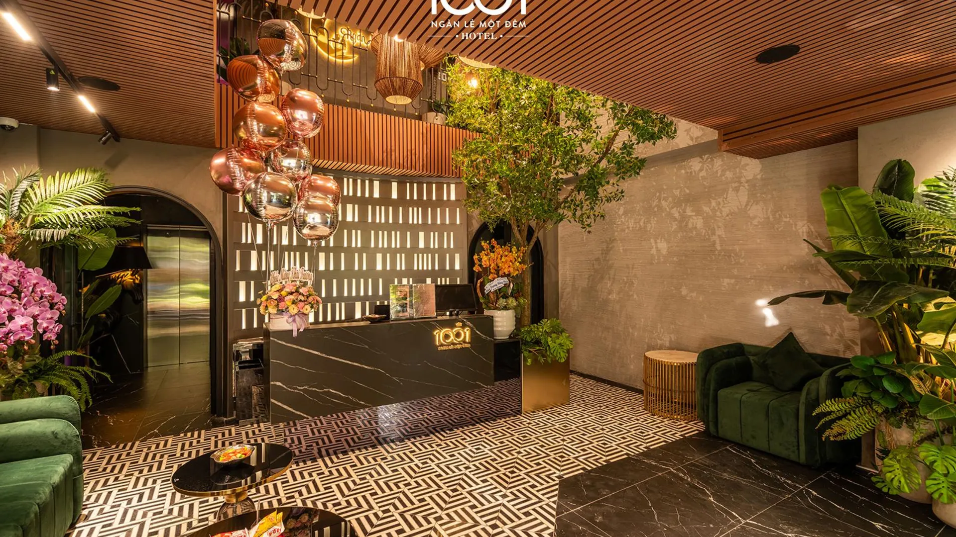 호치민 응안 레 못 뎀 호텔 3성급 호텔 전망