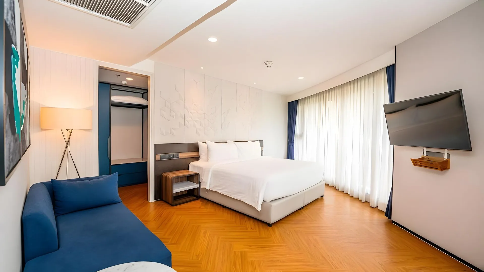 방콕 아만타 호텔 앤 레지던스 사톤 4성급 호텔 전망