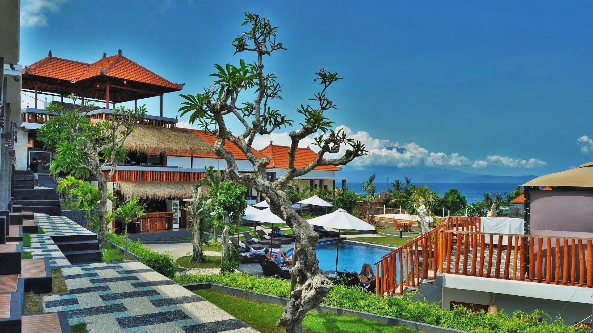 발리 판다와 비치 리조트 앤 스파 럭셔리 3성급 호텔 외관