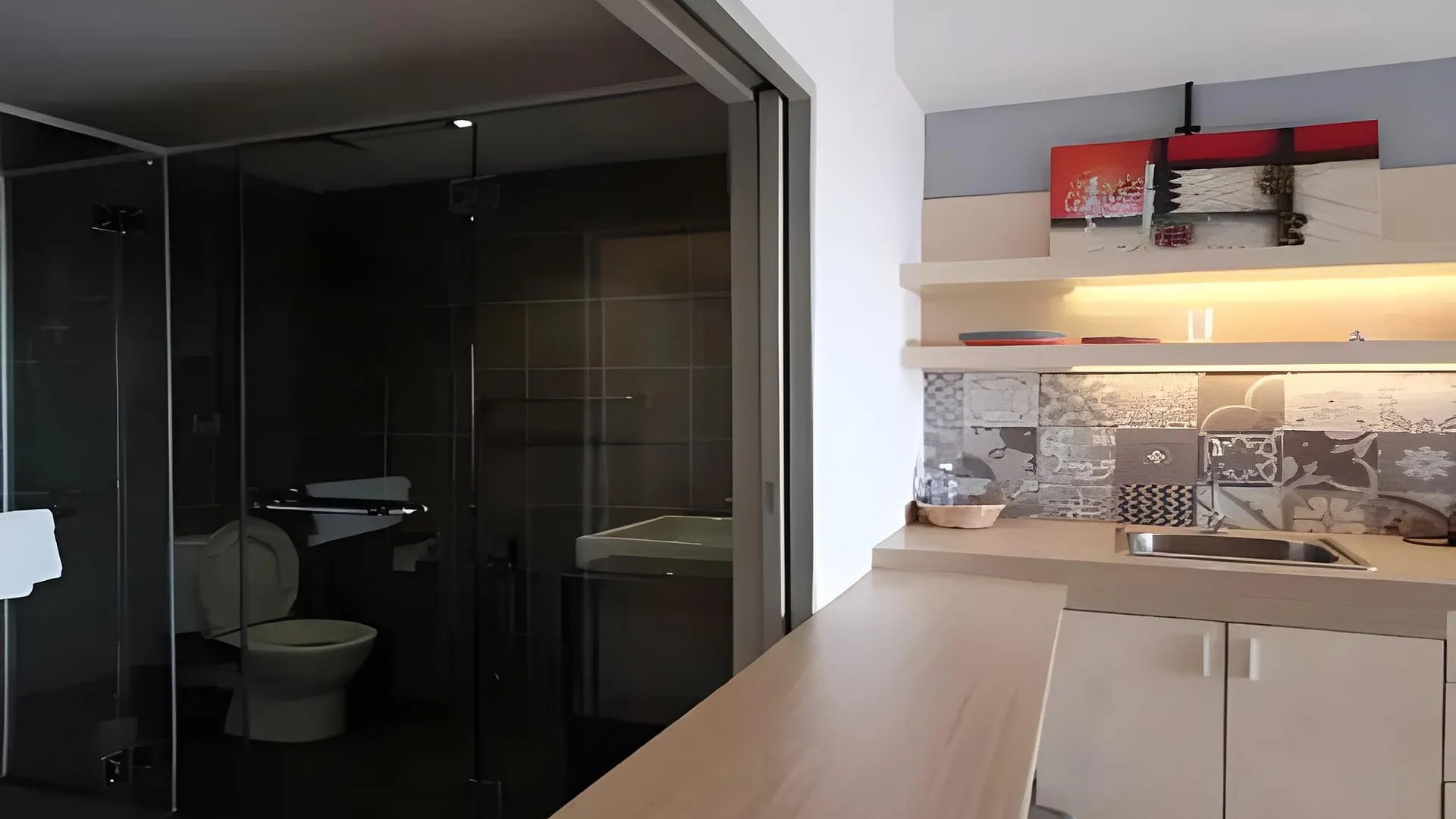 코타키나발루 탄중 아루의 아파트먼트 (40m², 침실 1개, 프라이빗 욕실 1개) 3성급 게스트하우스 외관