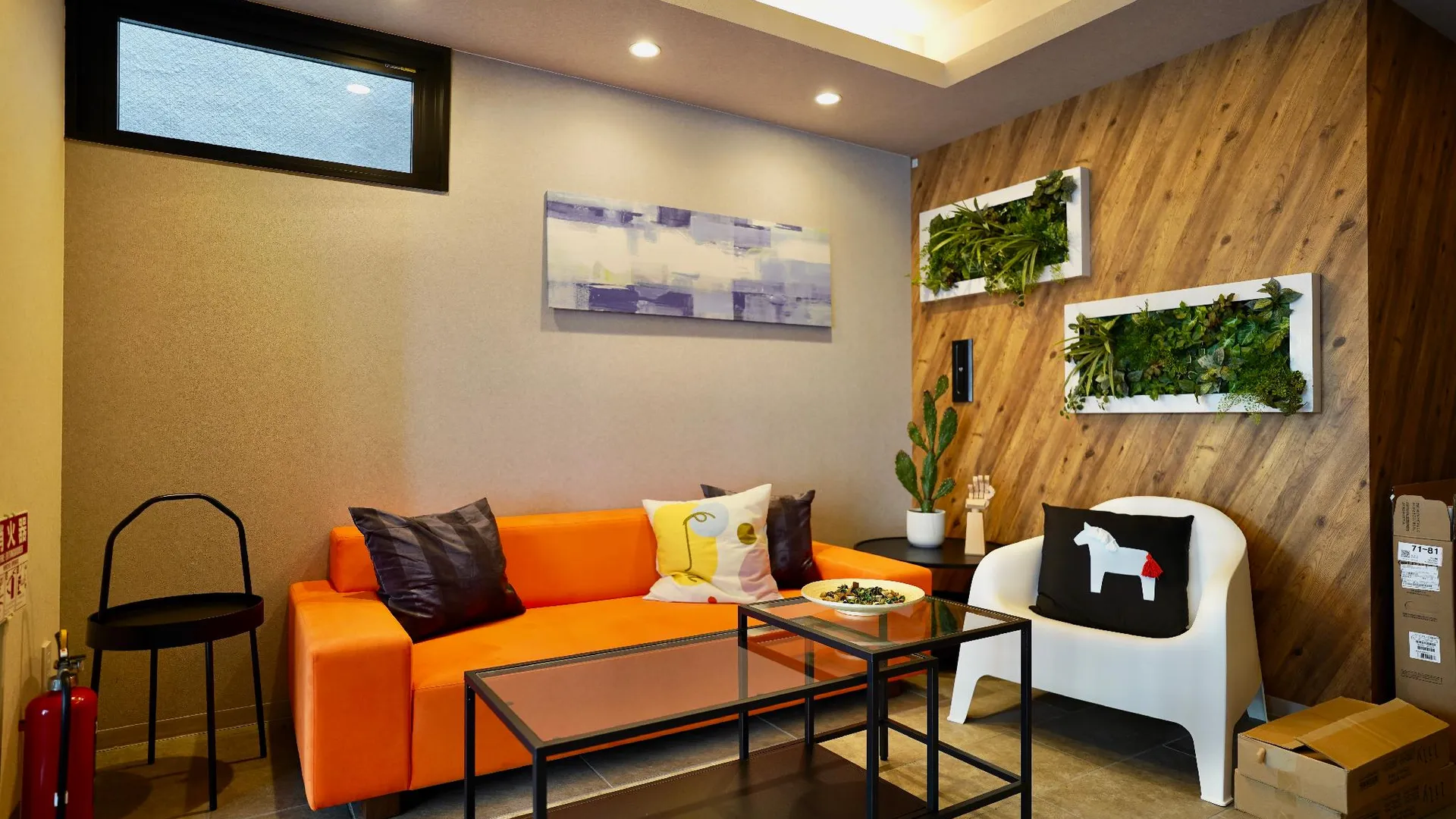 오사카 아파트먼트 호텔 11 남바 미나미 신이마미야 3성급 게스트하우스 로비