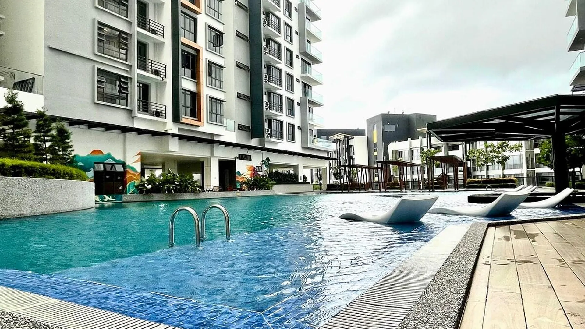 코타키나발루 크파얀의 아파트먼트 (m², 침실 2개, 프라이빗 욕실 2개) 2성급 게스트하우스 객실