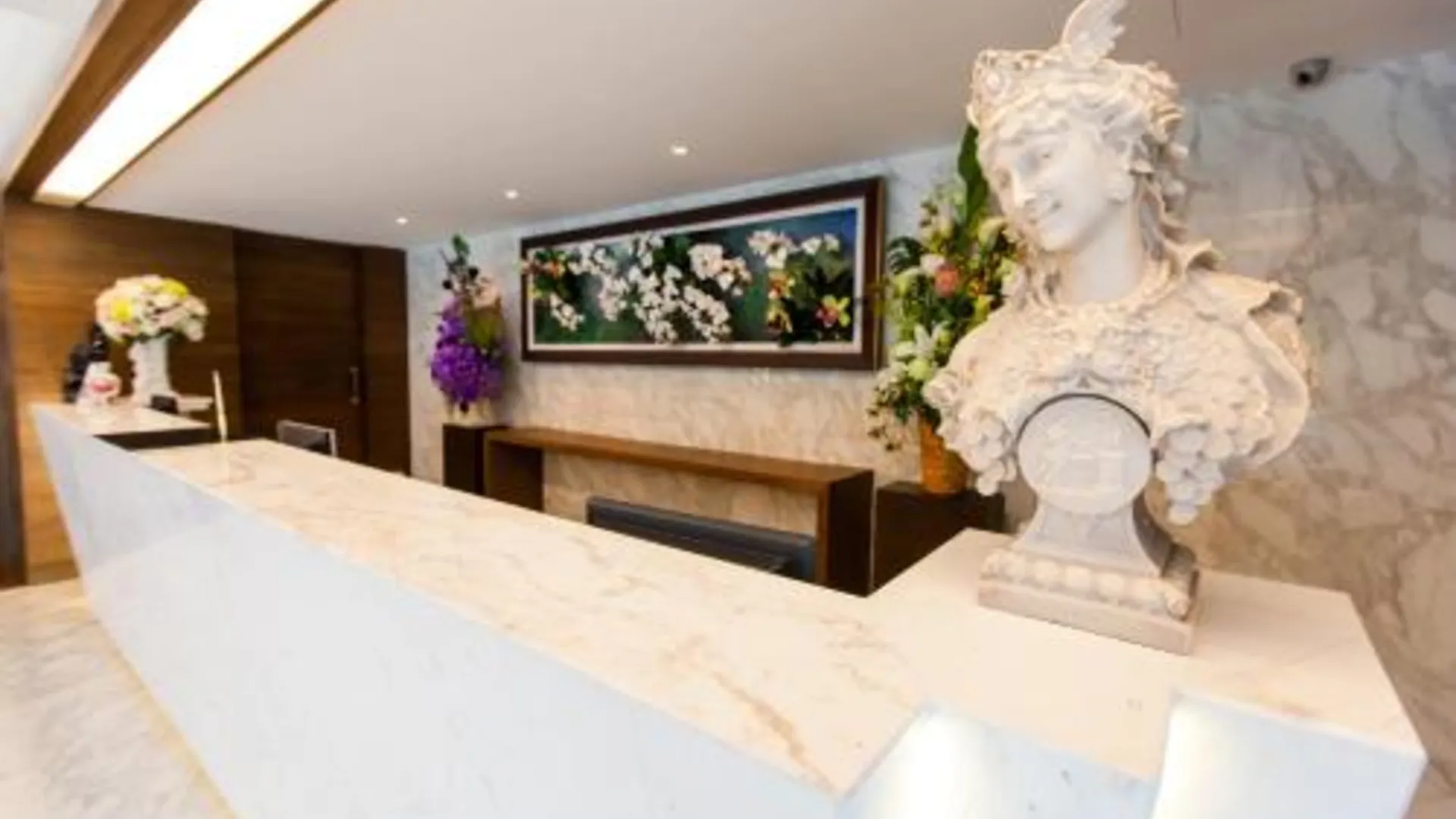 방콕 더 그랜드 사톤 호텔 4성급 호텔 로비