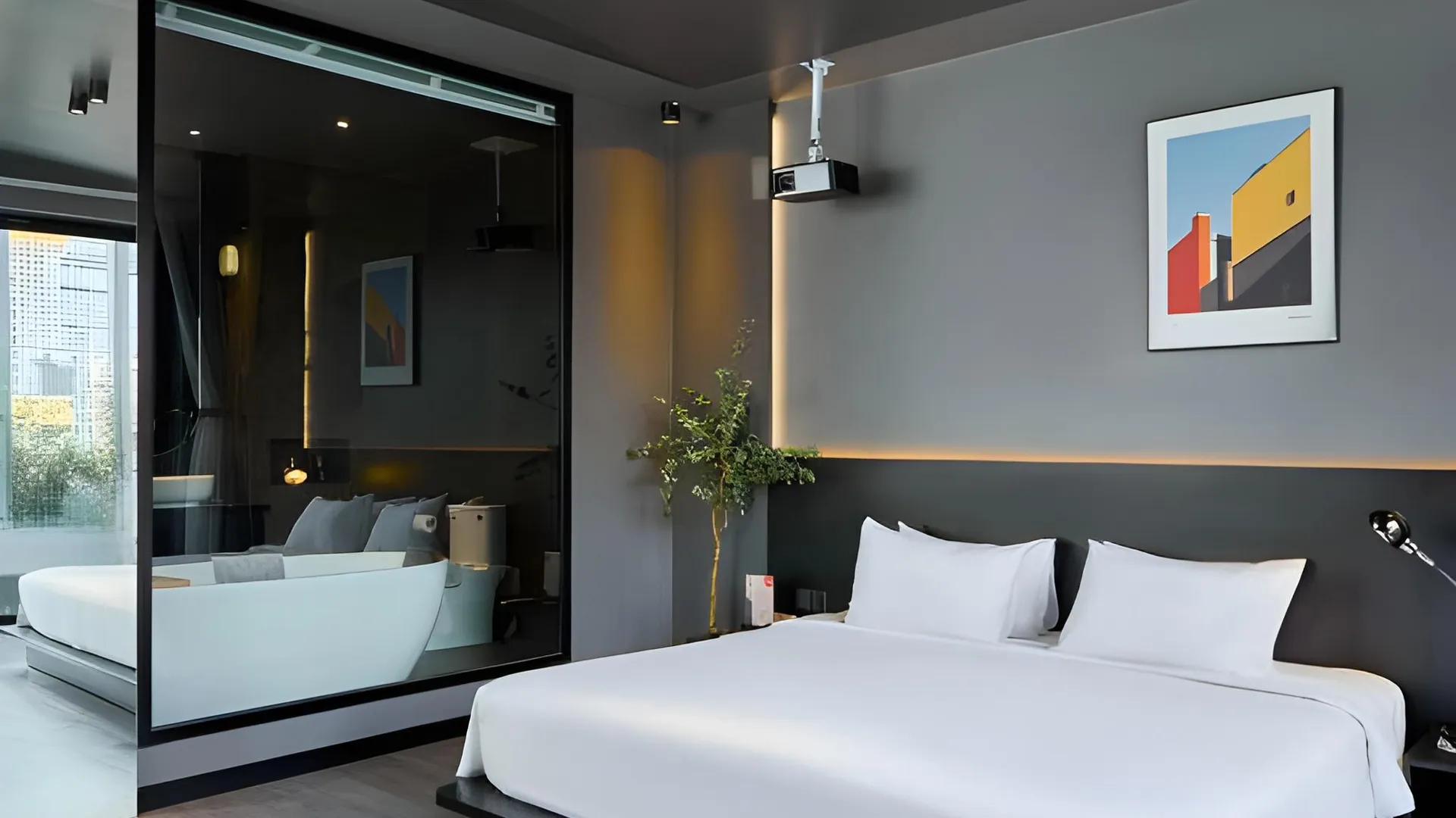 호치민 킨 원더 탄빈, 더 마운틴 3성급 게스트하우스 스위트룸