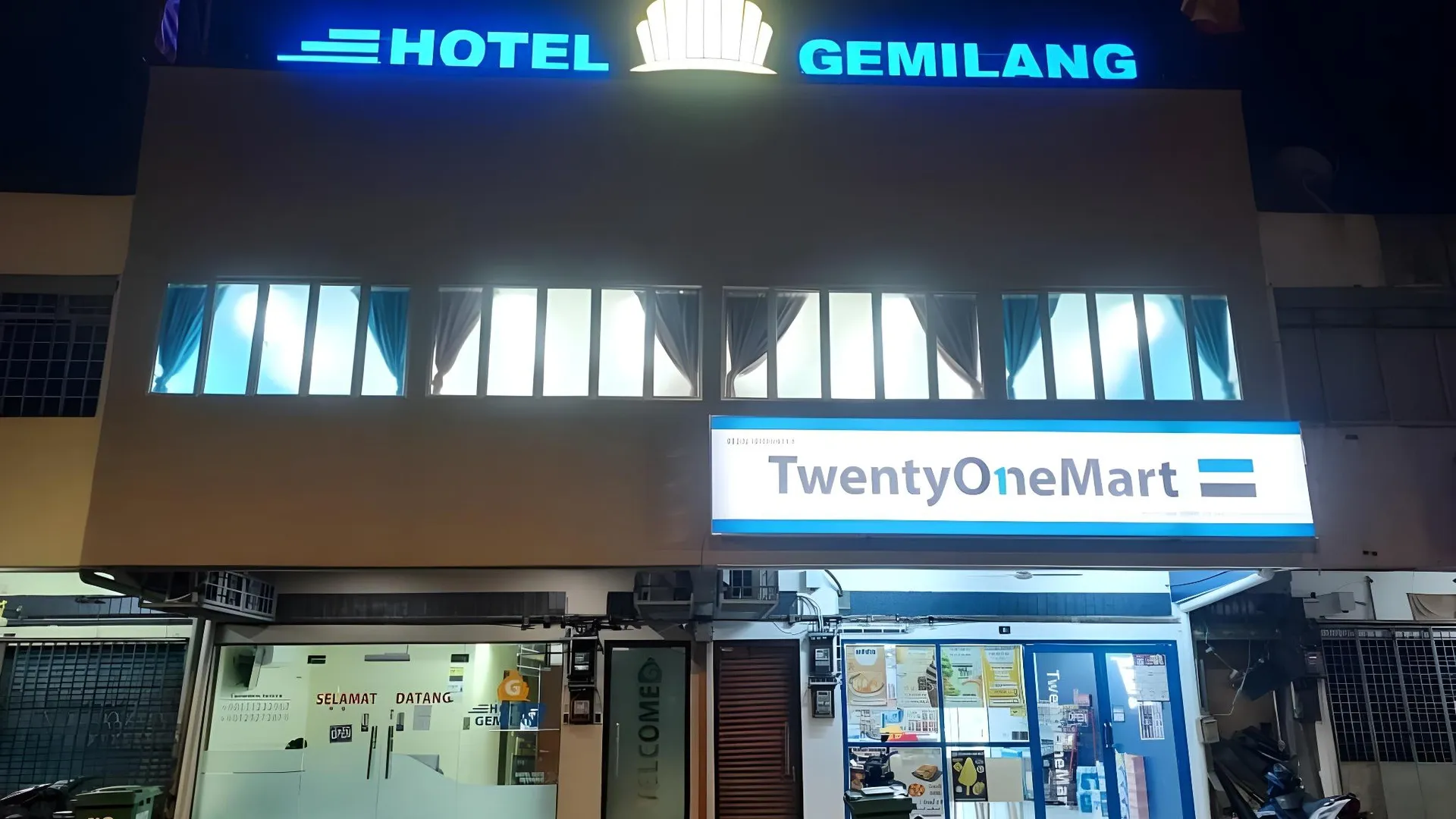 젠자롬 Gemilang Hotel  3성급 호텔 객실