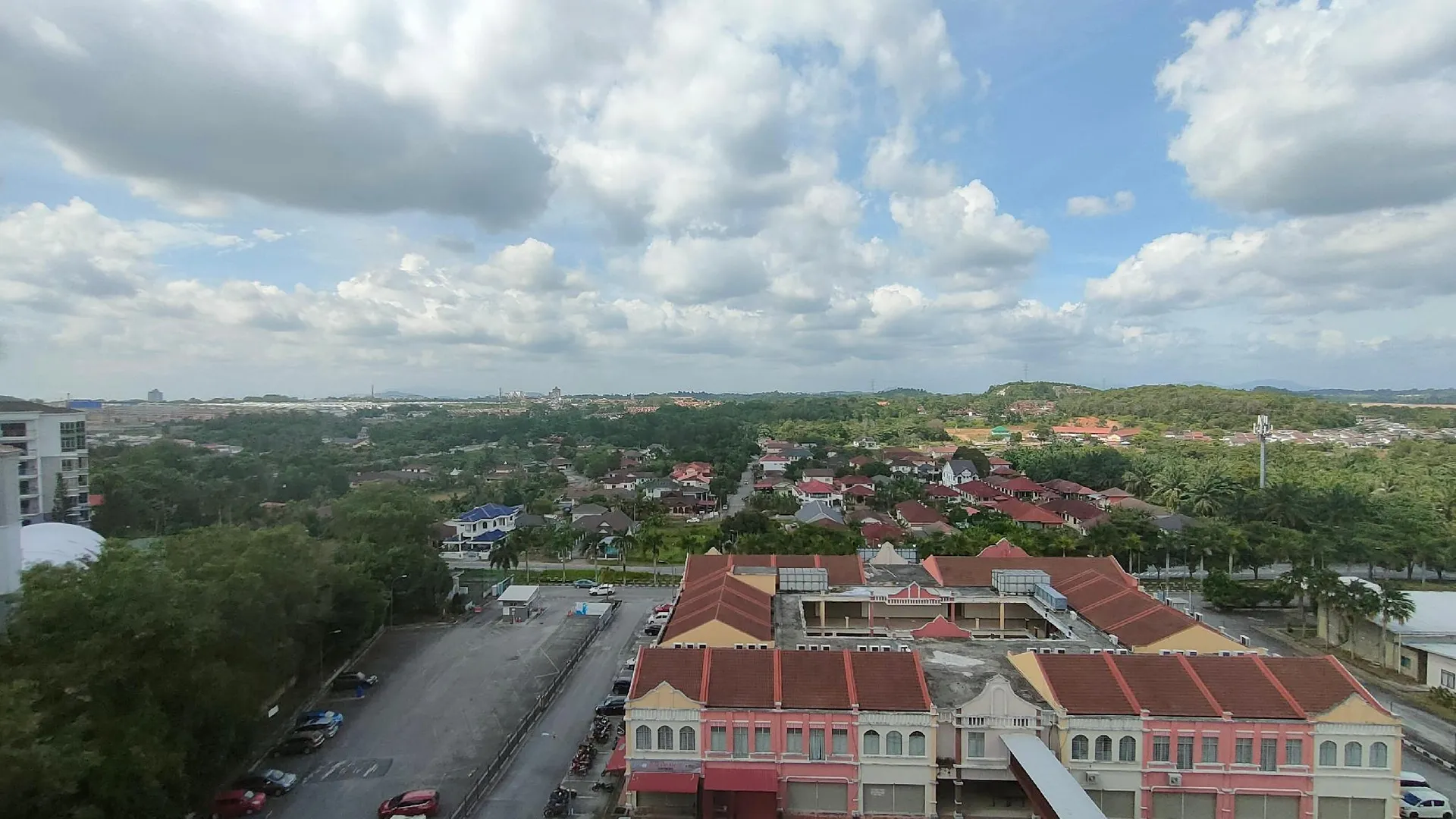 말라카 말라카 시내의 아파트먼트 (67m², 침실 2개, 프라이빗 욕실 2개) 3성급 싱글룸 수영장