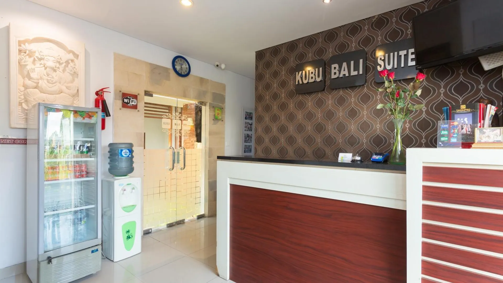 발리 스미냑의 아파트먼트 (20m², 침실 1개, 프라이빗 욕실 1개) 4성급 싱글룸 레스토랑