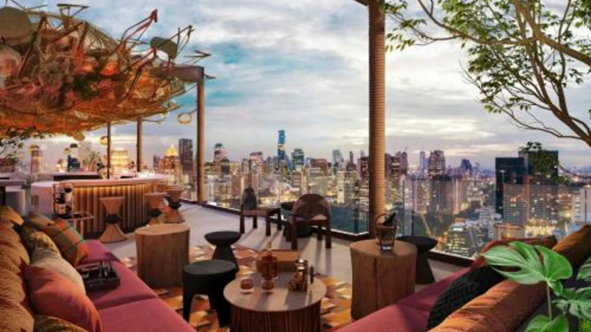 방콕 목시 방콕 라차프라송 4성급 호텔 외관