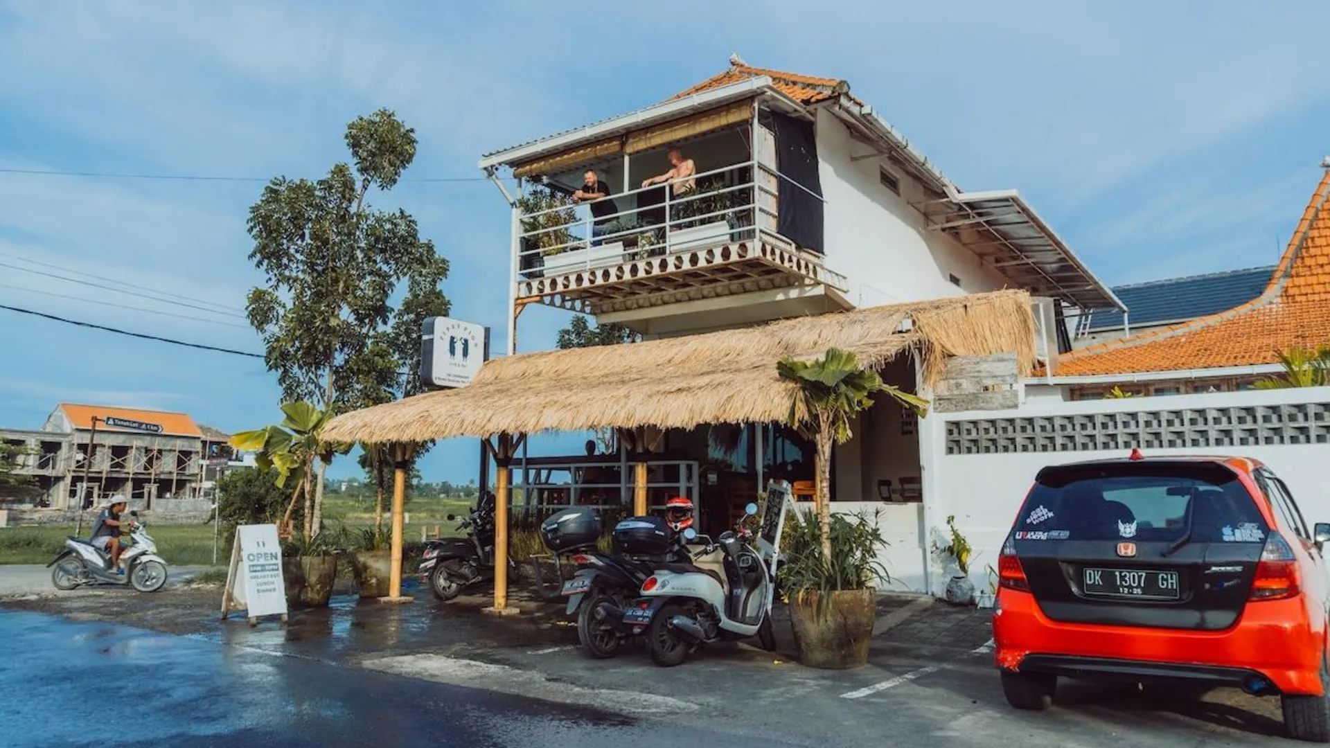 발리 타나롯의 프라이빗 하우스 (m², 침실 2개, 프라이빗 욕실 1개) 2성급 싱글룸 레스토랑